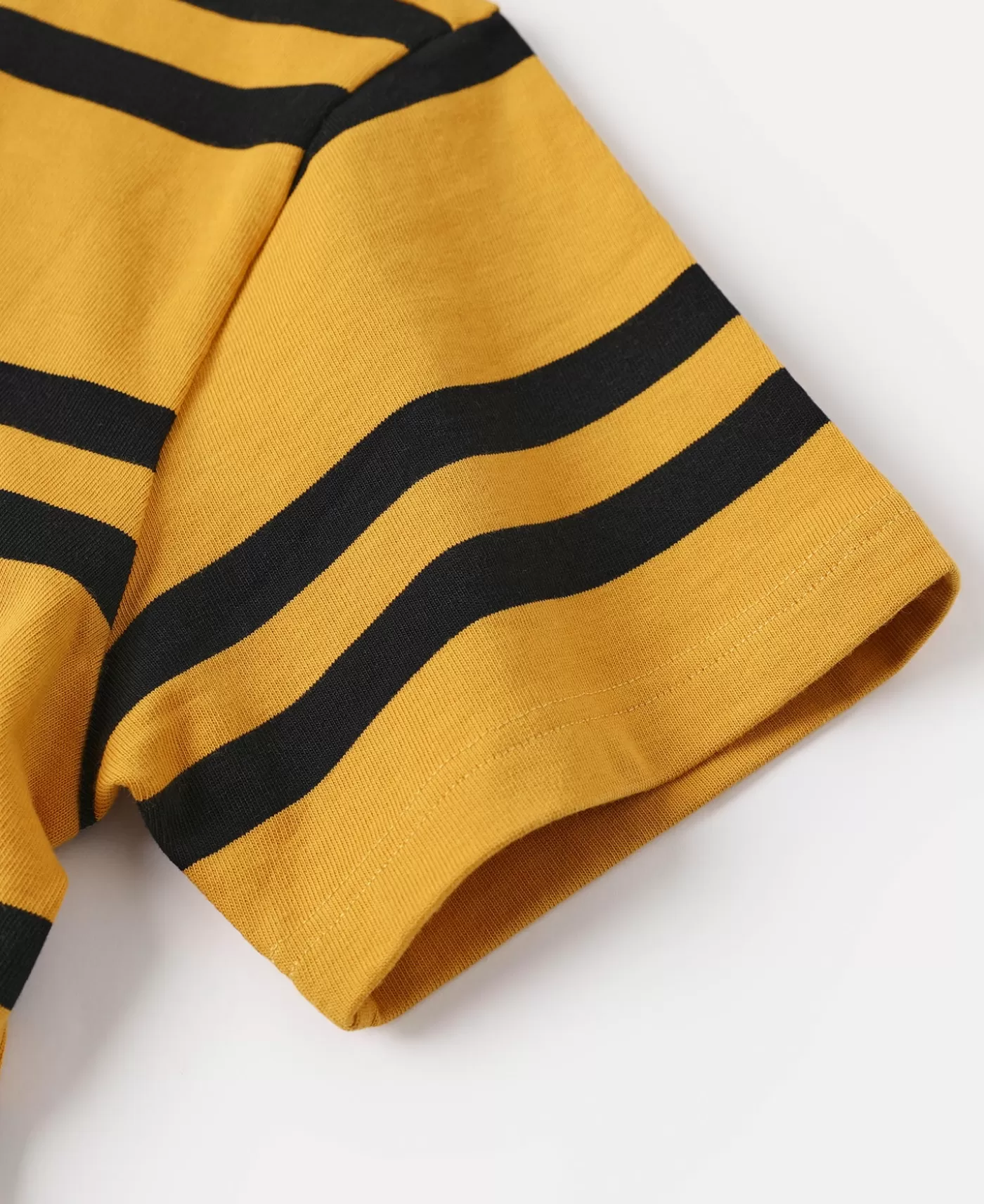 oz_ivy_style_striped_tshirt__yellowblack_6.webp Hot 9.8 oz IVY Style Striped T-Shirt - Short Sleeve T-Shirts