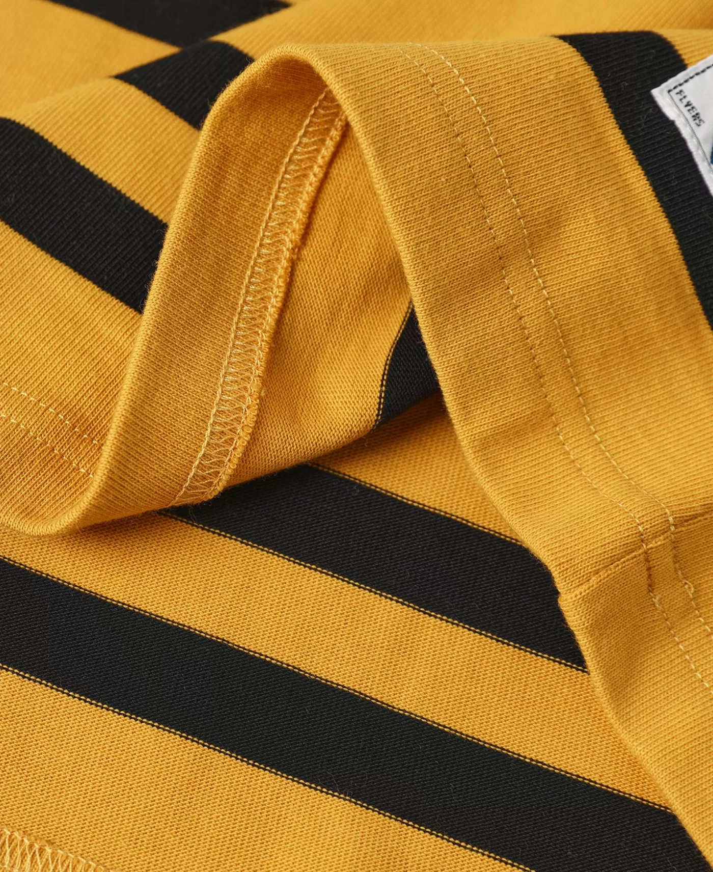 oz_ivy_style_striped_tshirt__yellowblack_7.webp Hot 9.8 oz IVY Style Striped T-Shirt - Short Sleeve T-Shirts