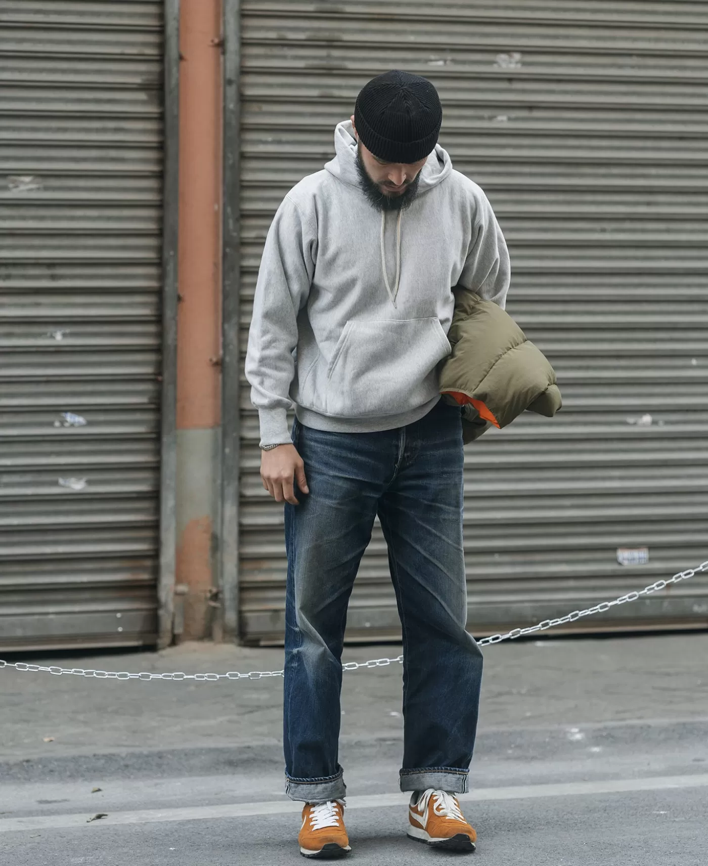 oz_military_academy_reverse_weave_hoodie__gray_4.webp Cheap 21 oz Military Academy Reverse Weave Hoodie - Sweatshirts & Hoodies