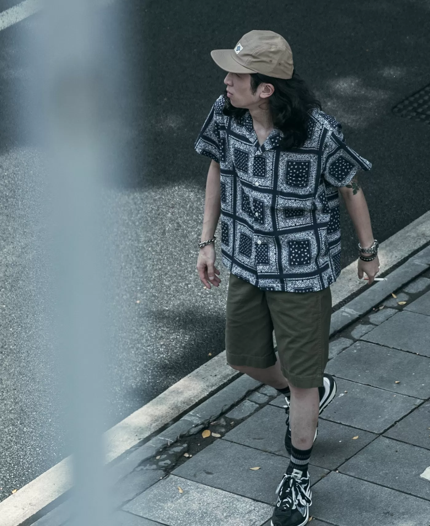 oz_ripstop_cotton__panel_cap__khaki_4.webp Best 7.5 oz Ripstop Cotton 5 Panel Cap - Hats & Caps