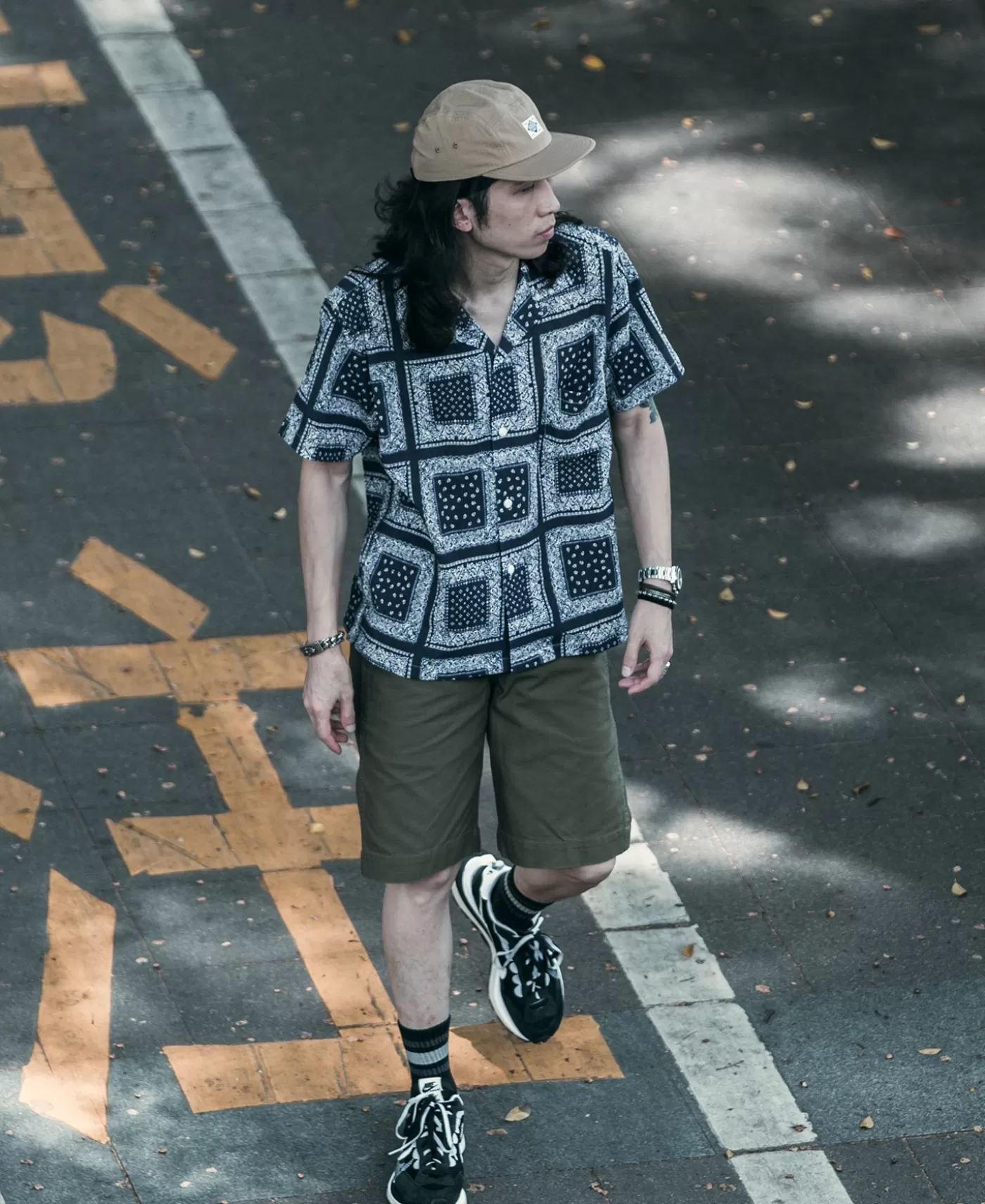 oz_ripstop_cotton__panel_cap__khaki_5.webp Best 7.5 oz Ripstop Cotton 5 Panel Cap - Hats & Caps