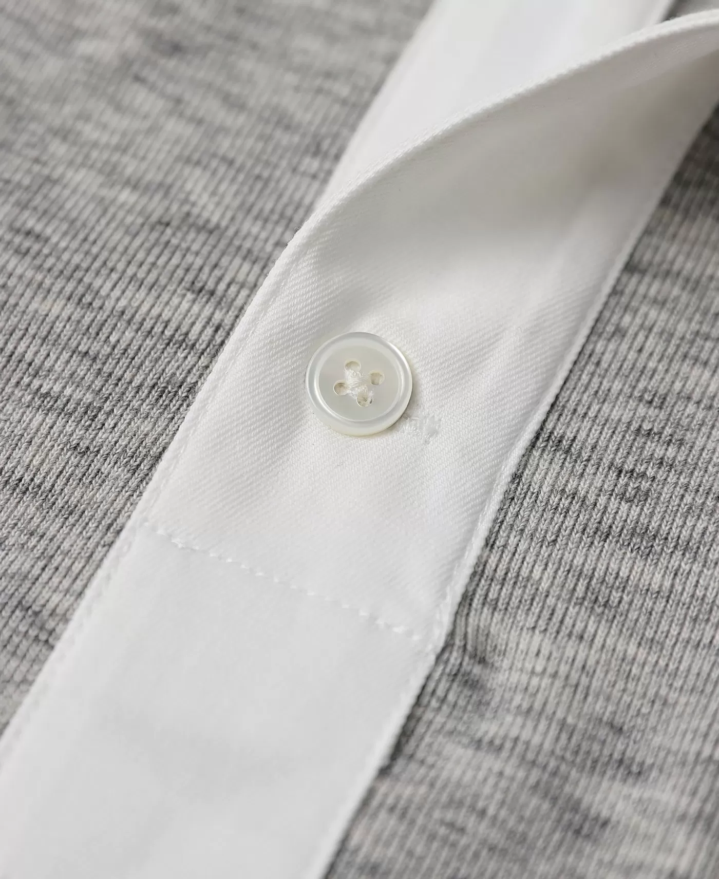 oz_side_closing_henley_shirt__gray_8.webp New 14 oz Side Closing Henley Shirt - Long Sleeve T-Shirts | Henleys