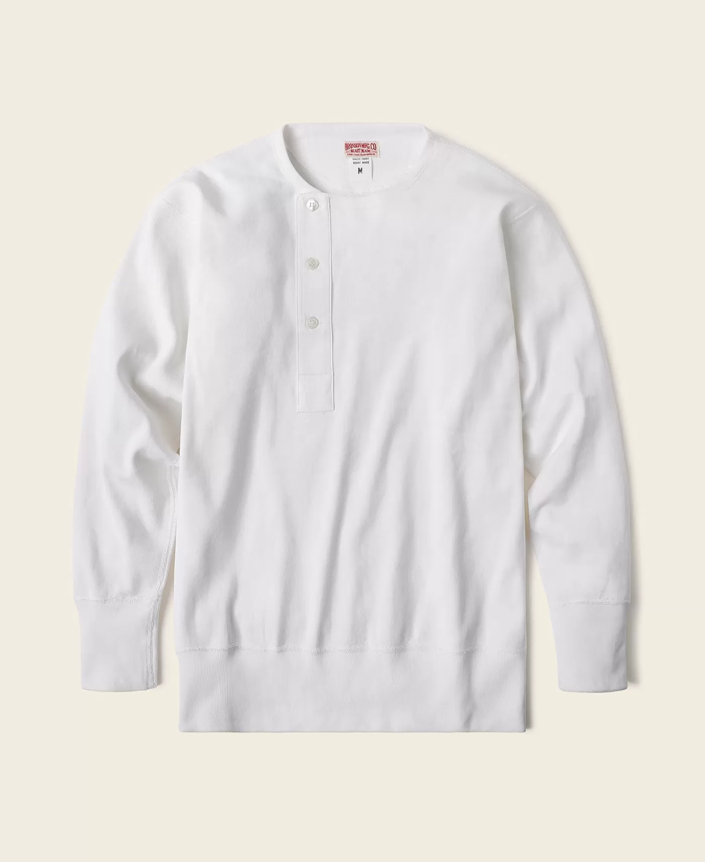 Best 14 oz Side Closing Henley Shirt - Long Sleeve T-Shirts | Henleys