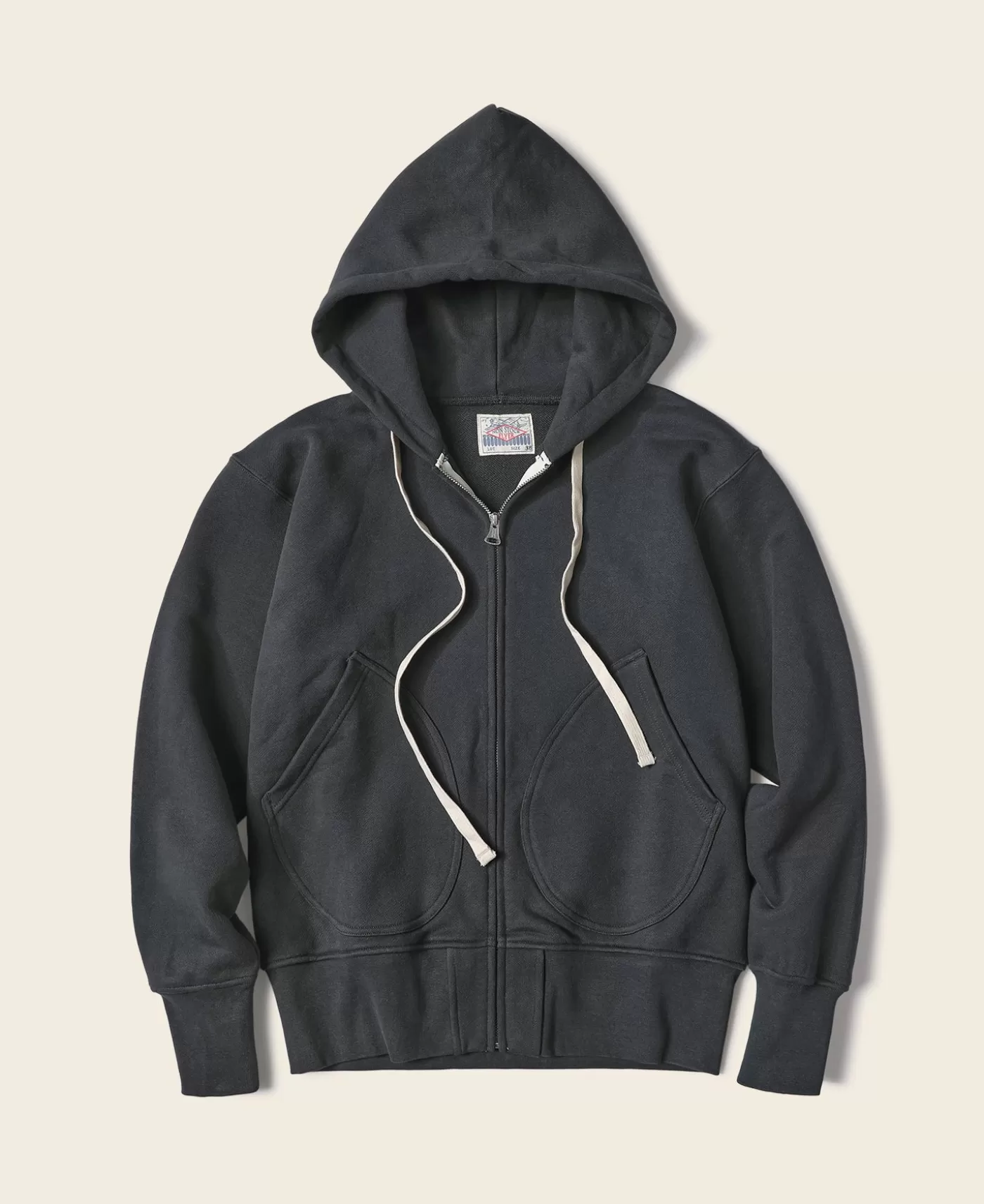 Cheap 17.5 oz Terry Cloth Full-Zip Hoodie - Sweatshirts & Hoodies | Jackets & Coats