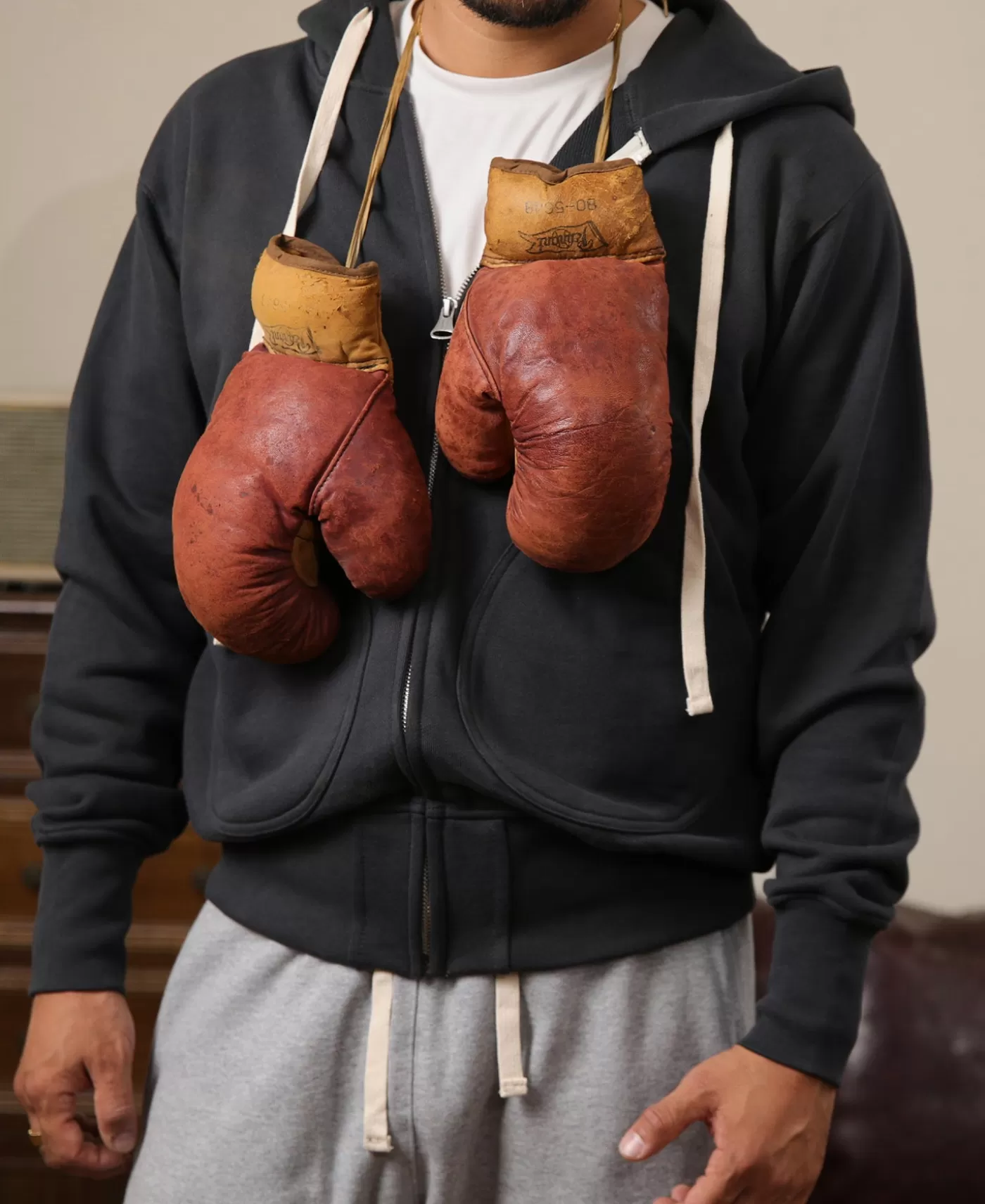 oz_terry_cloth_fullzip_hoodie__black_6.webp Cheap 17.5 oz Terry Cloth Full-Zip Hoodie - Sweatshirts & Hoodies | Jackets & Coats