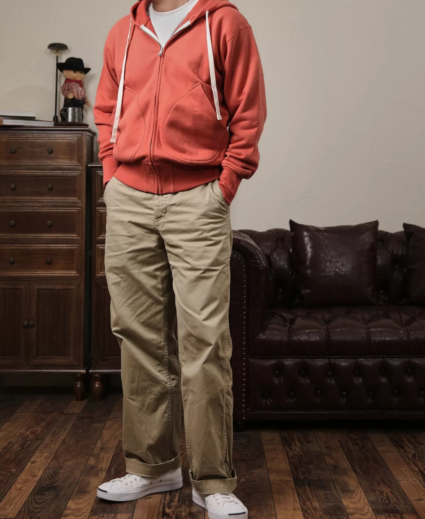 oz_terry_cloth_fullzip_hoodie__brick_red_4.webp Clearance 17.5 oz Terry Cloth Full-Zip Hoodie - Sweatshirts & Hoodies | Jackets & Coats