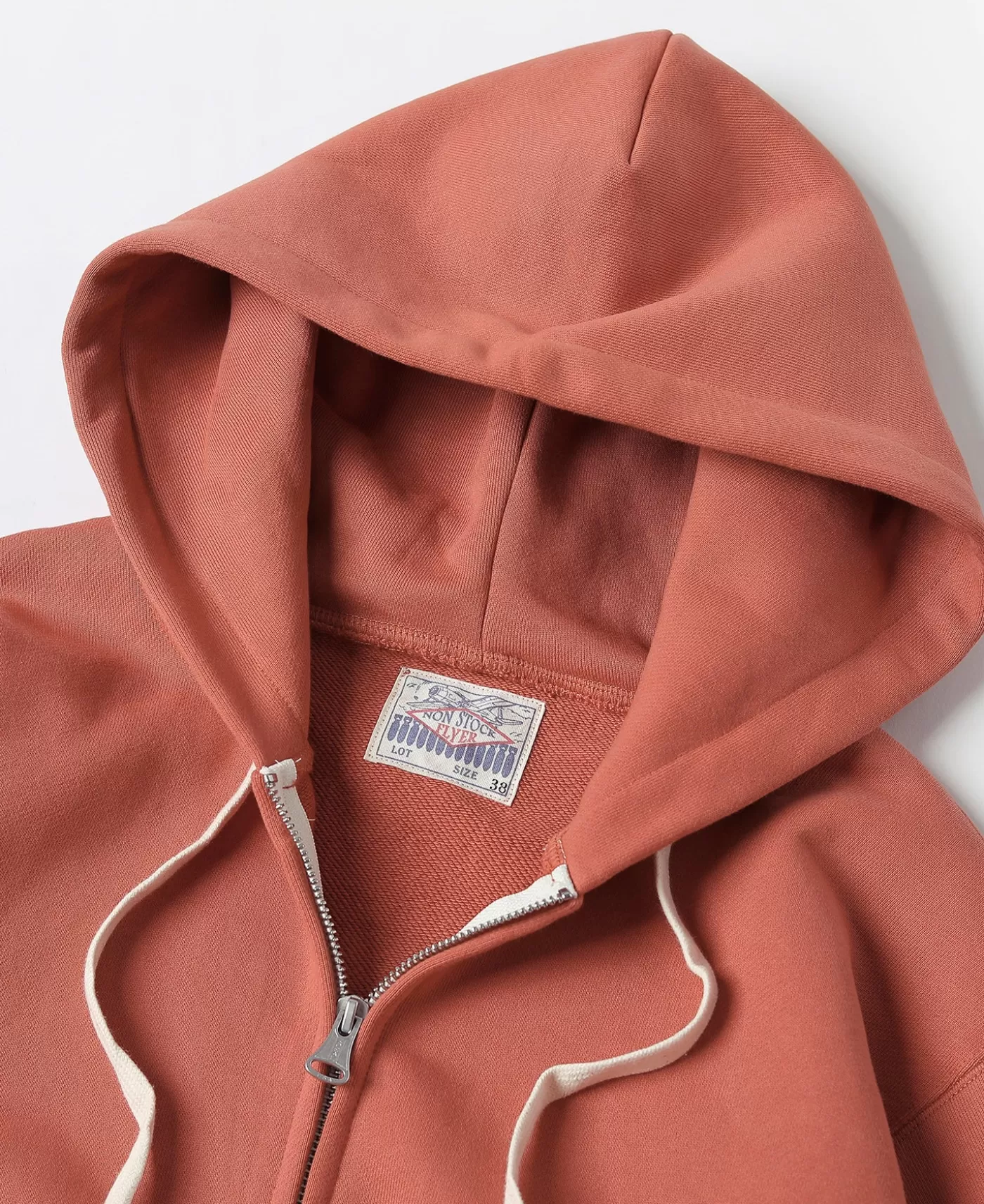 oz_terry_cloth_fullzip_hoodie__brick_red_6.webp Clearance 17.5 oz Terry Cloth Full-Zip Hoodie - Sweatshirts & Hoodies | Jackets & Coats