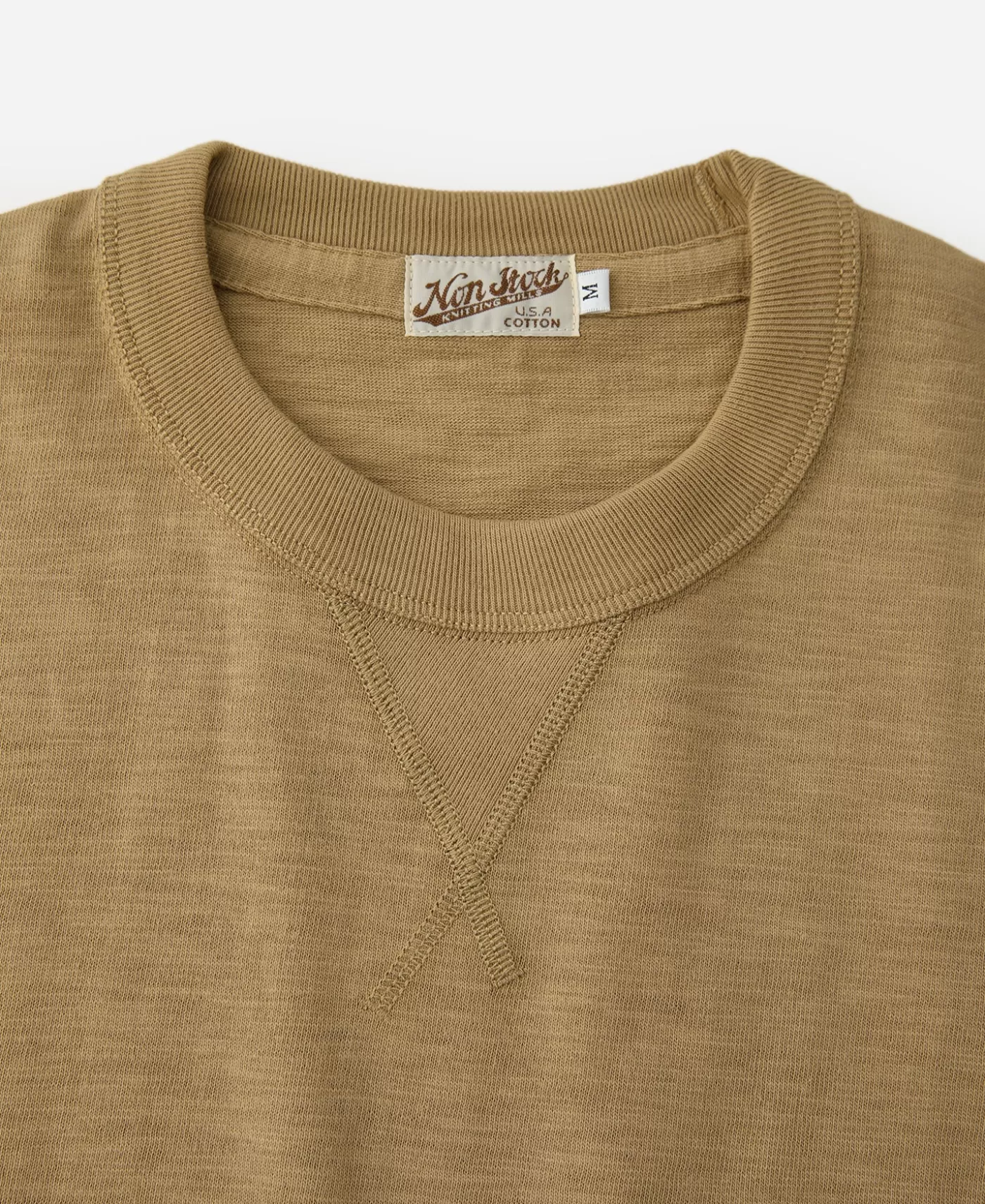 oz_us_cotton_tubular_gusset_tshirt__sand_6.webp Best 10.5 oz US Cotton Tubular Gusset T-Shirt - Short Sleeve T-Shirts | Tubular T-Shirt