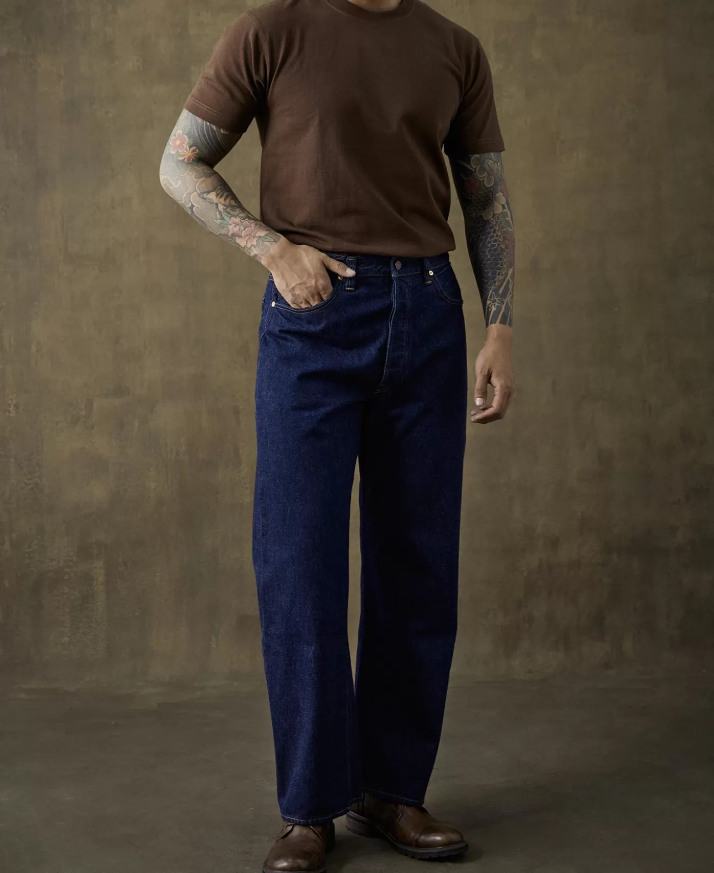 oz_us_cotton_tubular_tshirt__coffee_5.webp Clearance 9 oz US Cotton Tubular T-Shirt - Short Sleeve T-Shirts | Tubular T-Shirt