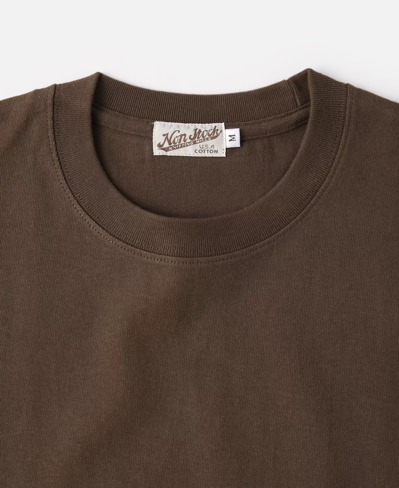 oz_us_cotton_tubular_tshirt__coffee_7.webp Clearance 9 oz US Cotton Tubular T-Shirt - Short Sleeve T-Shirts | Tubular T-Shirt