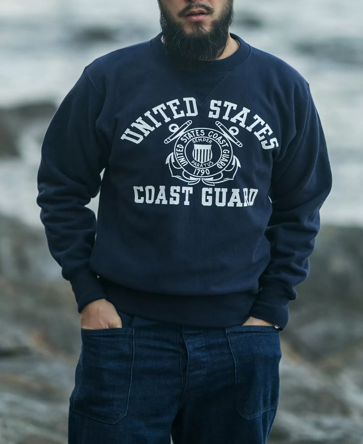 oz_uscg_reverse_weave_sweatshirt_2.webp Sale 21 oz USCG Reverse Weave Sweatshirt Sweatshirts & Hoodies
