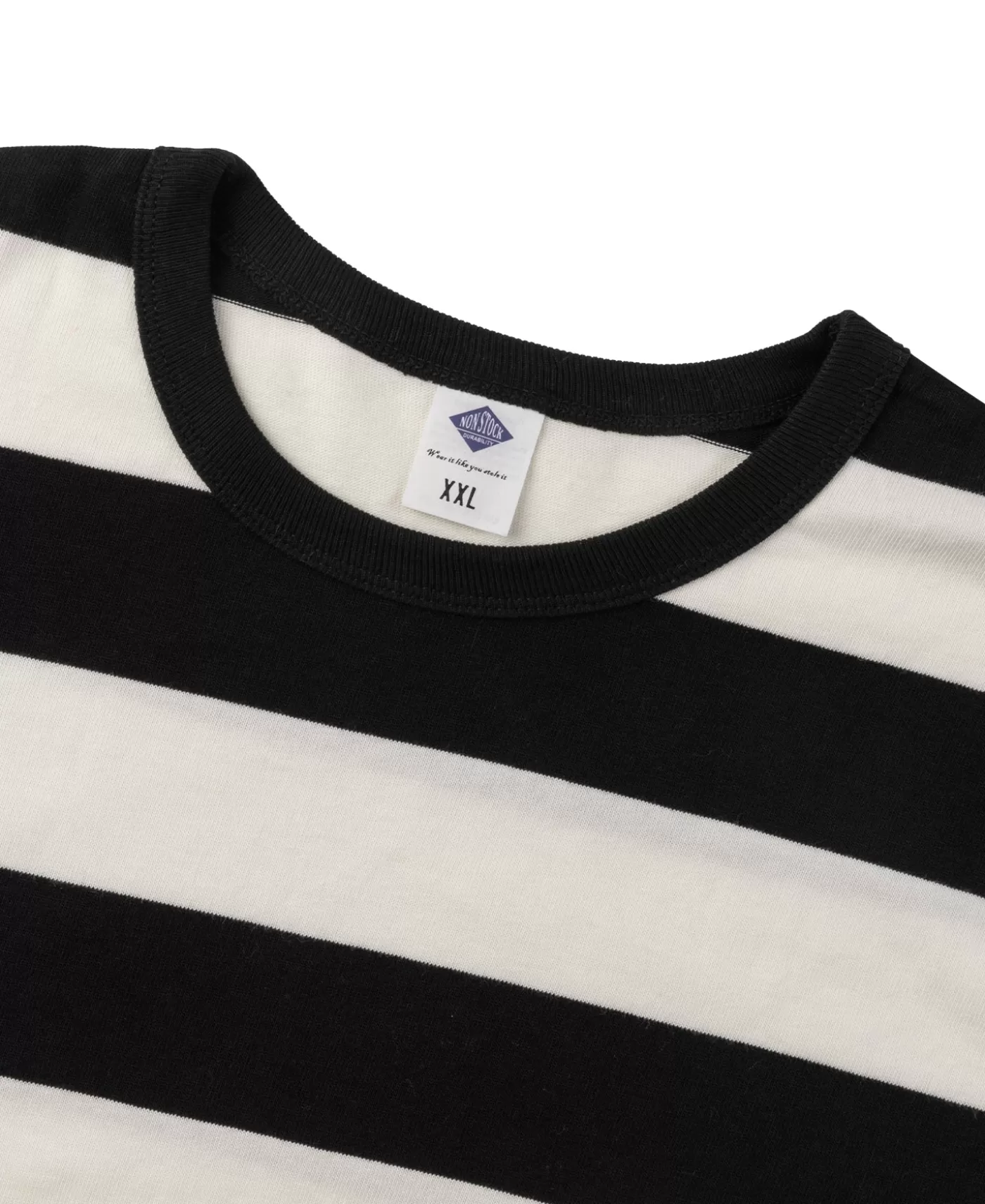 oz_wide_striped_long_sleeve_tshirt_6.webp Best 9 oz Wide Striped Long Sleeve T-Shirt Long Sleeve T-Shirts