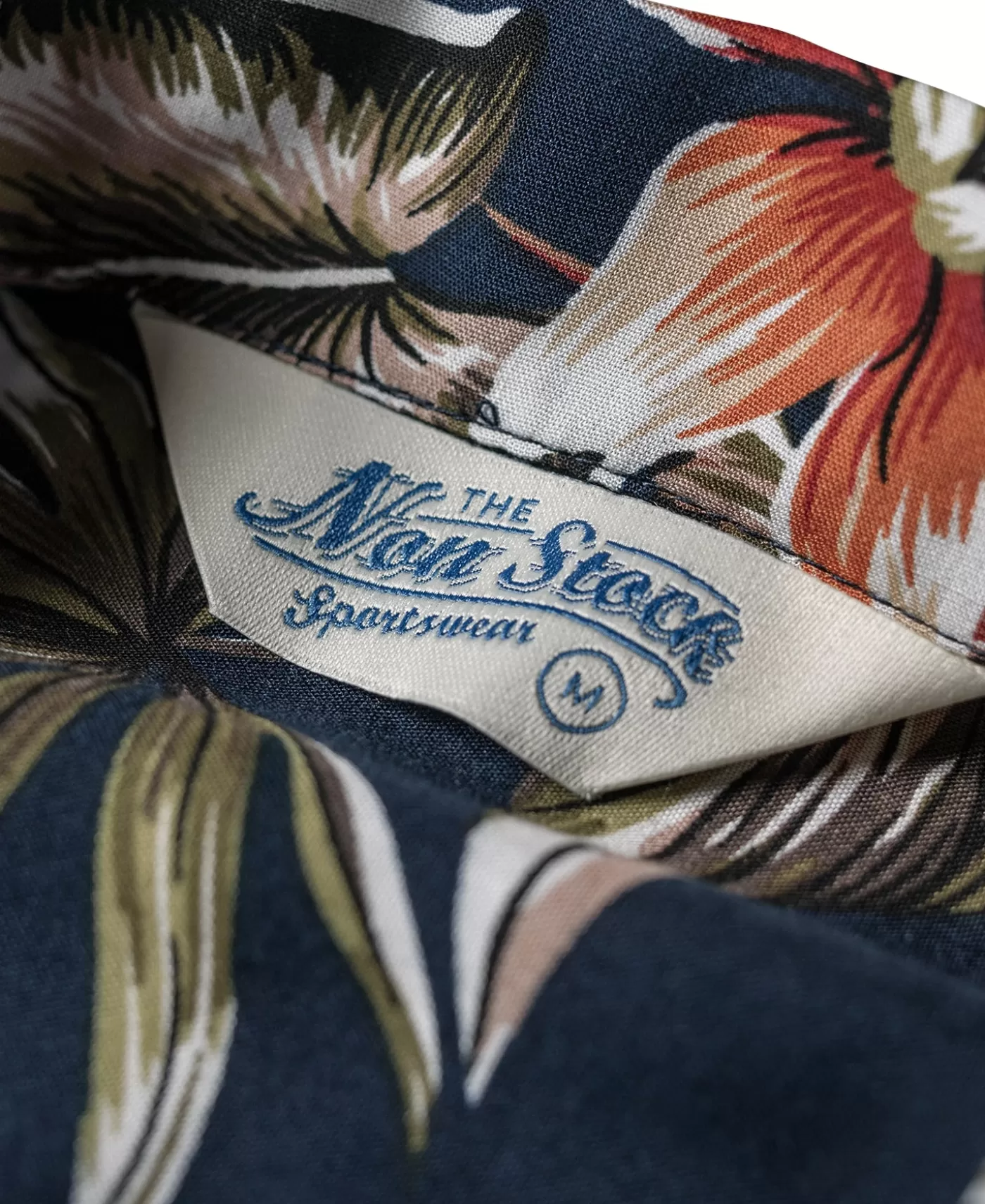 plants__flowers_pattern_aloha_shirt__navy_7.webp Discount Plants & Flowers Pattern Aloha Shirt - Hawaiian Shirts | Short Sleeve Shirts