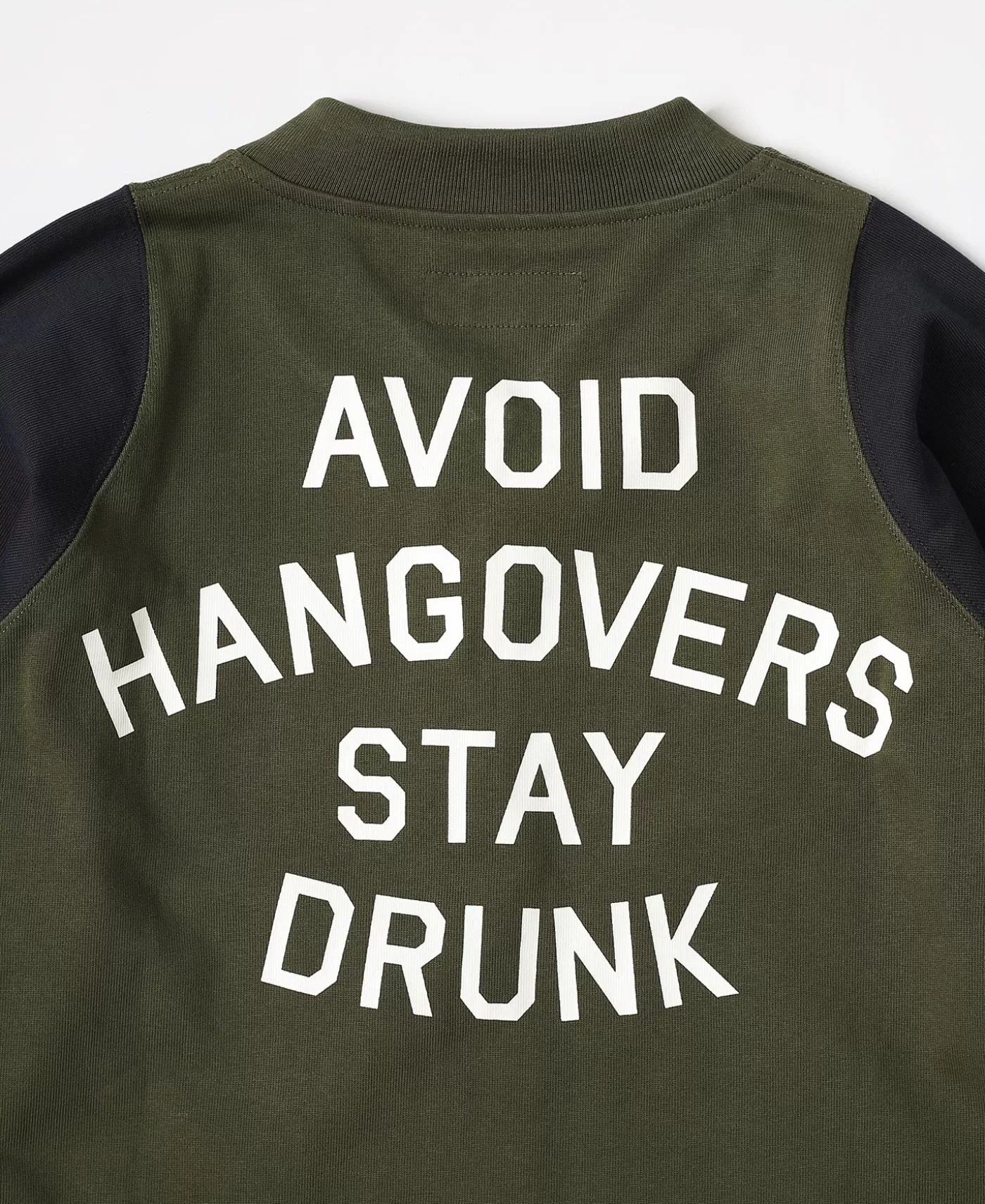 quarterzip_rider_printed_long_sleeve_tshirt__olive_9.webp Outlet Quarter-Zip Rider Printed Long Sleeve T-Shirt - Long Sleeve T-Shirts | Graphic T-Shirts