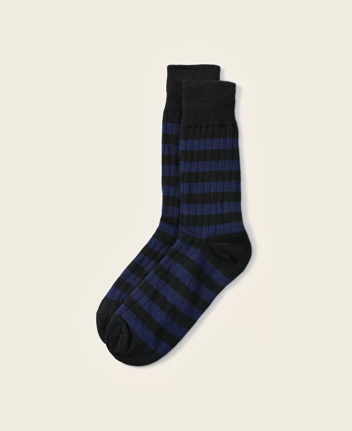 Flash Sale Retro Striped Cotton Socks - Socks
