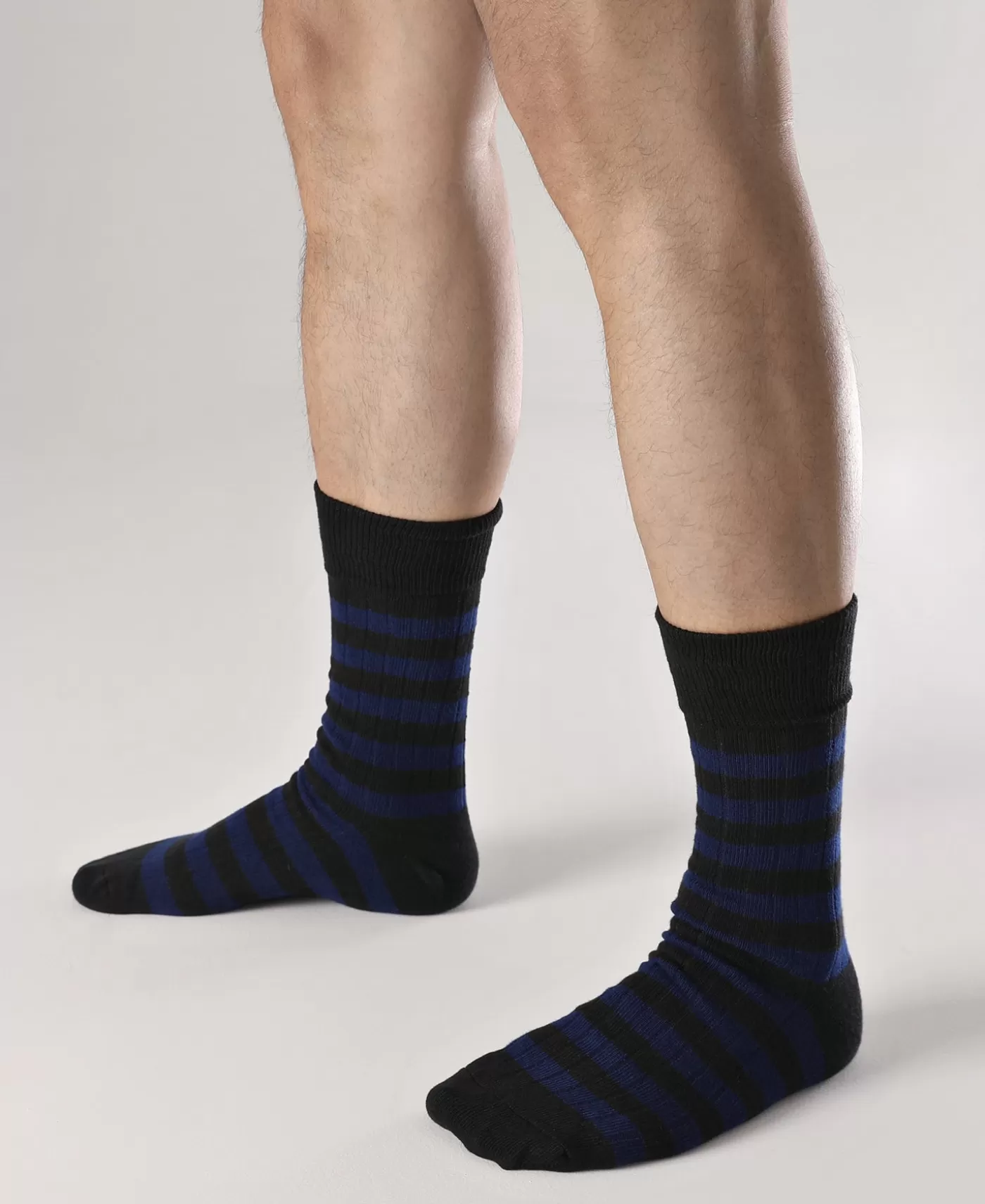 Flash Sale Retro Striped Cotton Socks - Socks