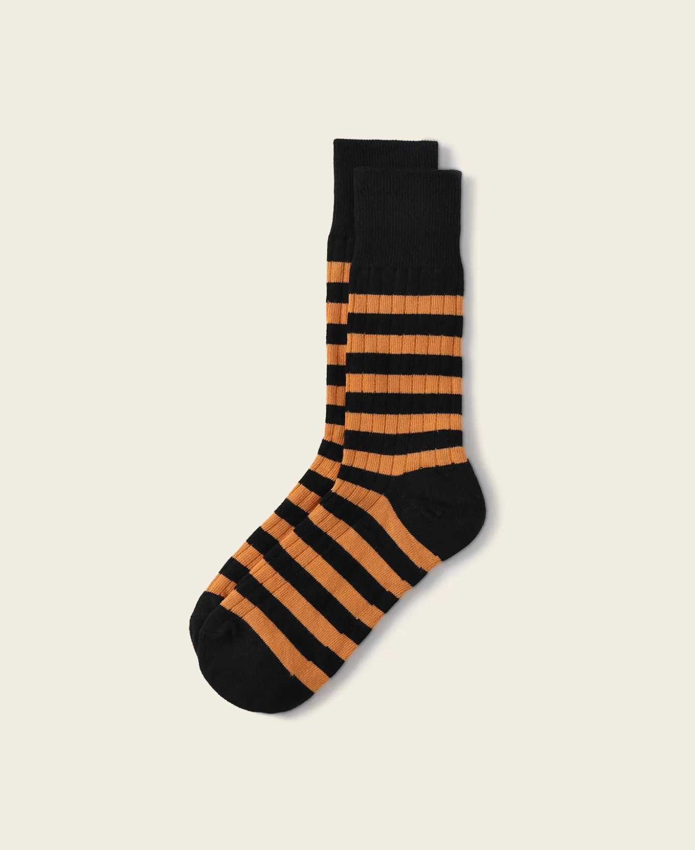 Cheap Retro Striped Cotton Socks - Socks