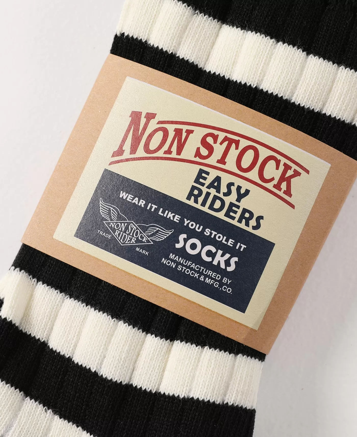 retro_striped_cotton_socks__blackwhite_7.webp Sale Retro Striped Cotton Socks - Socks