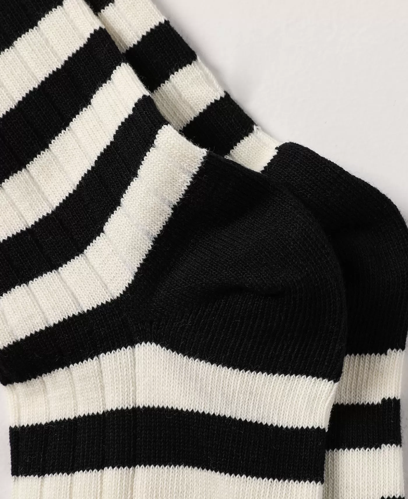 retro_striped_cotton_socks__blackwhite_9.webp Sale Retro Striped Cotton Socks - Socks