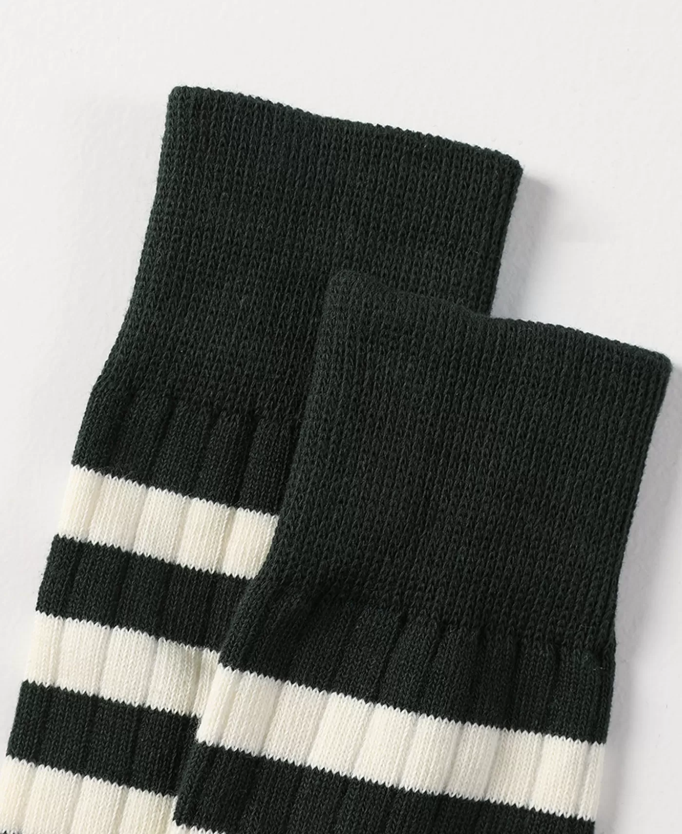 retro_striped_cotton_socks__greenwhite_7.webp Best Retro Striped Cotton Socks - Socks