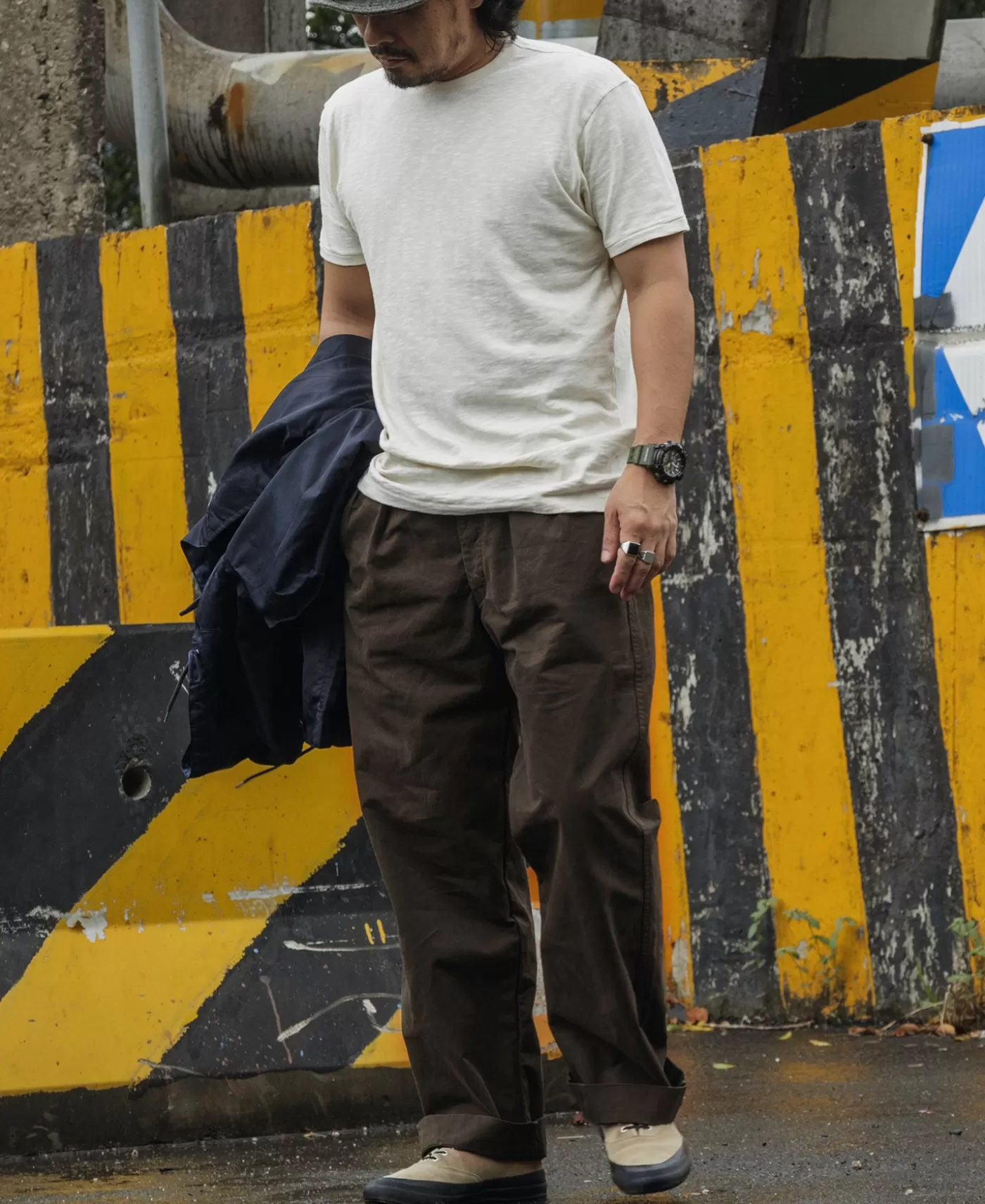 s_aus_army_combat_pants__brown_3.webp Fashion 1960s AUS Army Combat Pants - Pants & Trousers