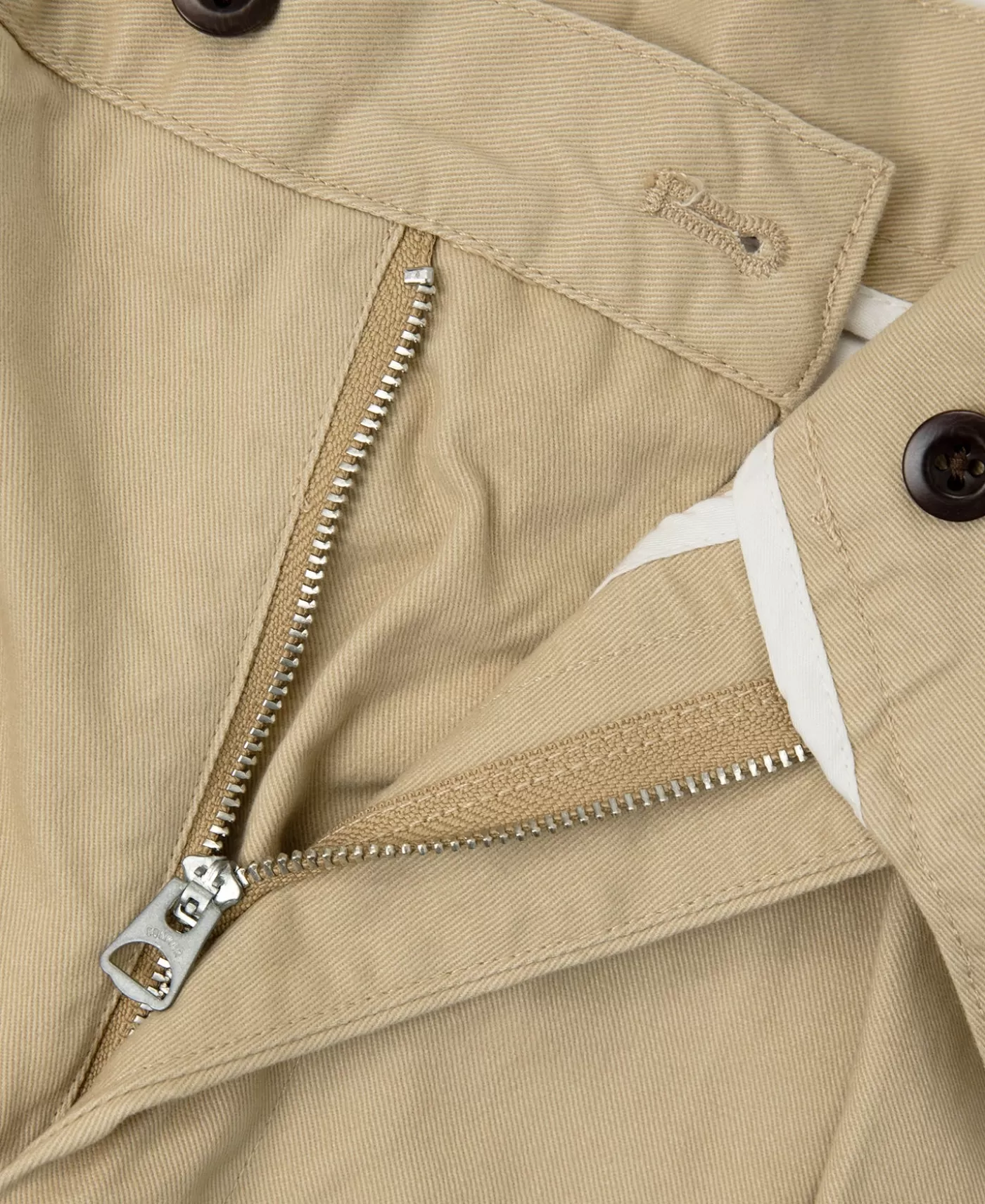 s_ivy_style_double_pleated_chino_trousers__khaki_8.webp Online 1930s IVY Style Double Pleated Chino Trousers - Pants & Trousers