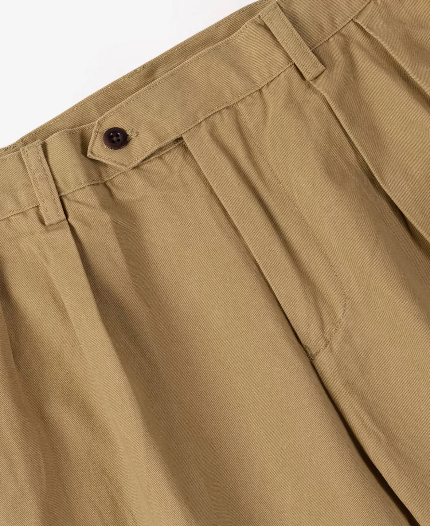 s_ivy_style_double_pleated_chino_trousers__yellow_8.webp Best Sale 1930s IVY Style Double Pleated Chino Trousers - Pants & Trousers