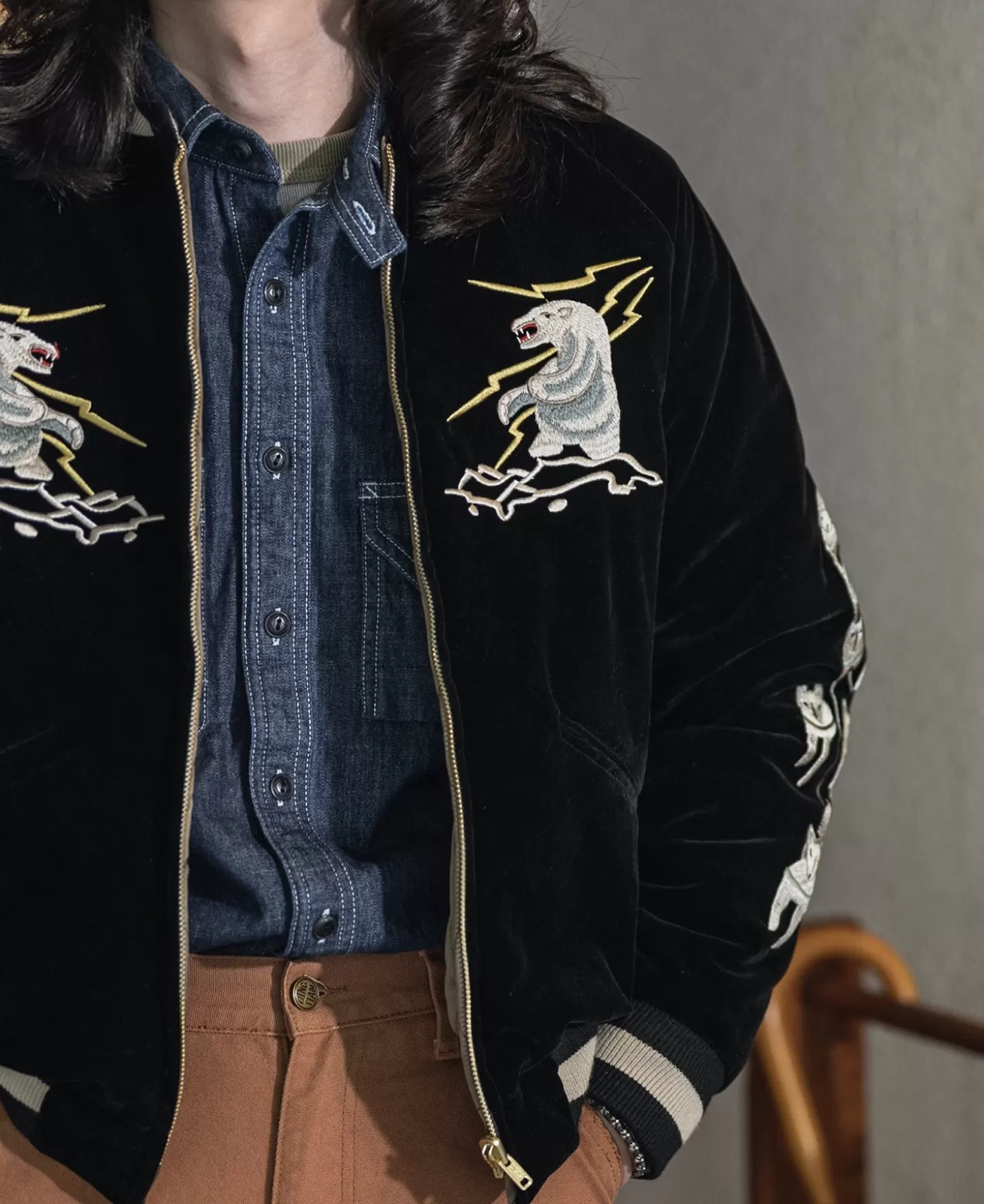 s_reversible_souvenir_jacket__alaska_7.webp Sale 1950s Reversible Souvenir Jacket - Alaska Jackets & Coats