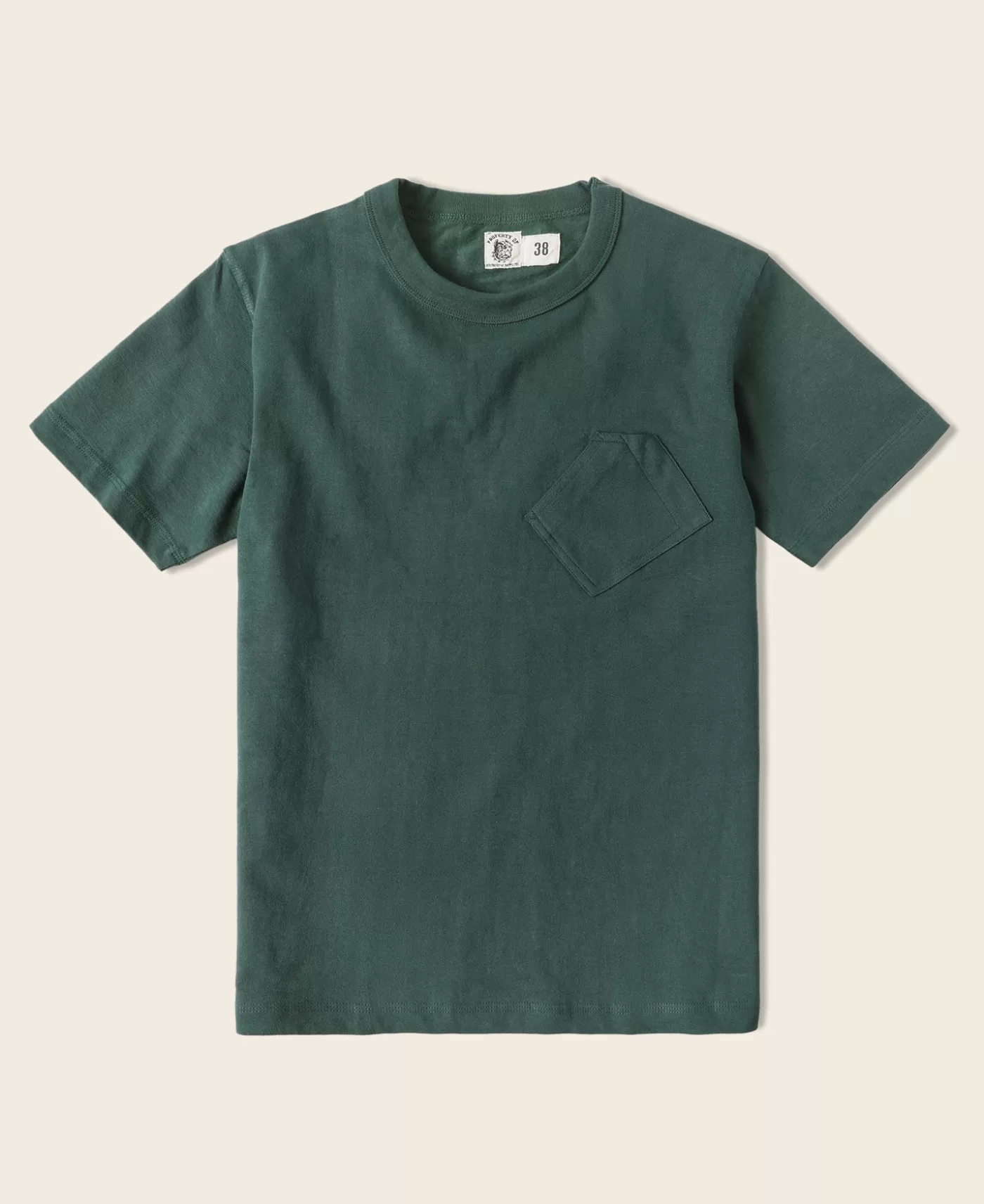 Cheap 1930s Slanted Pocket Tubular T-Shirt - Short Sleeve T-Shirts | Tubular T-Shirt