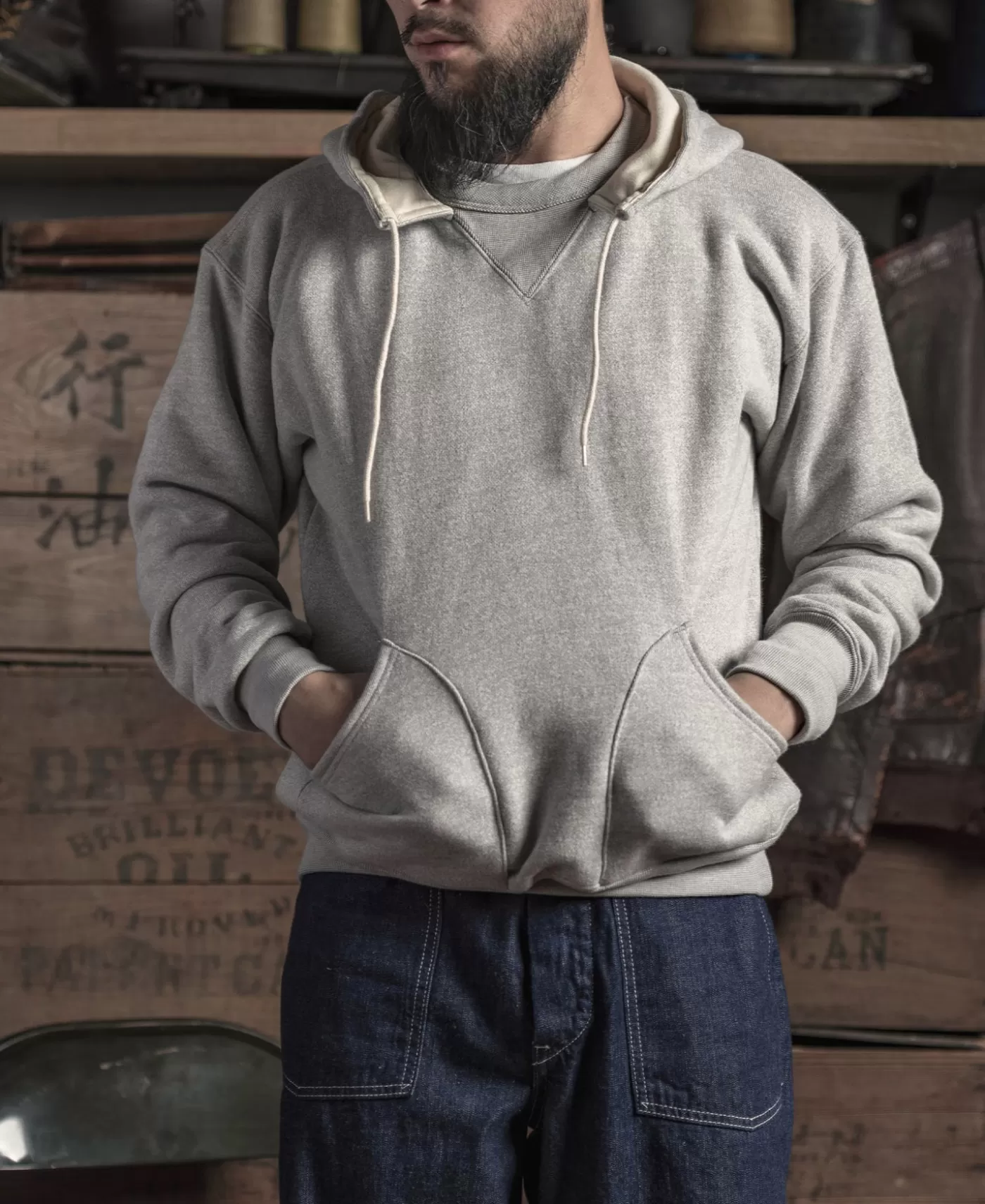 s_terry_hooded_sweatshirt_2.webp Flash Sale 1930s Terry Hooded Sweatshirt Sweatshirts & Hoodies
