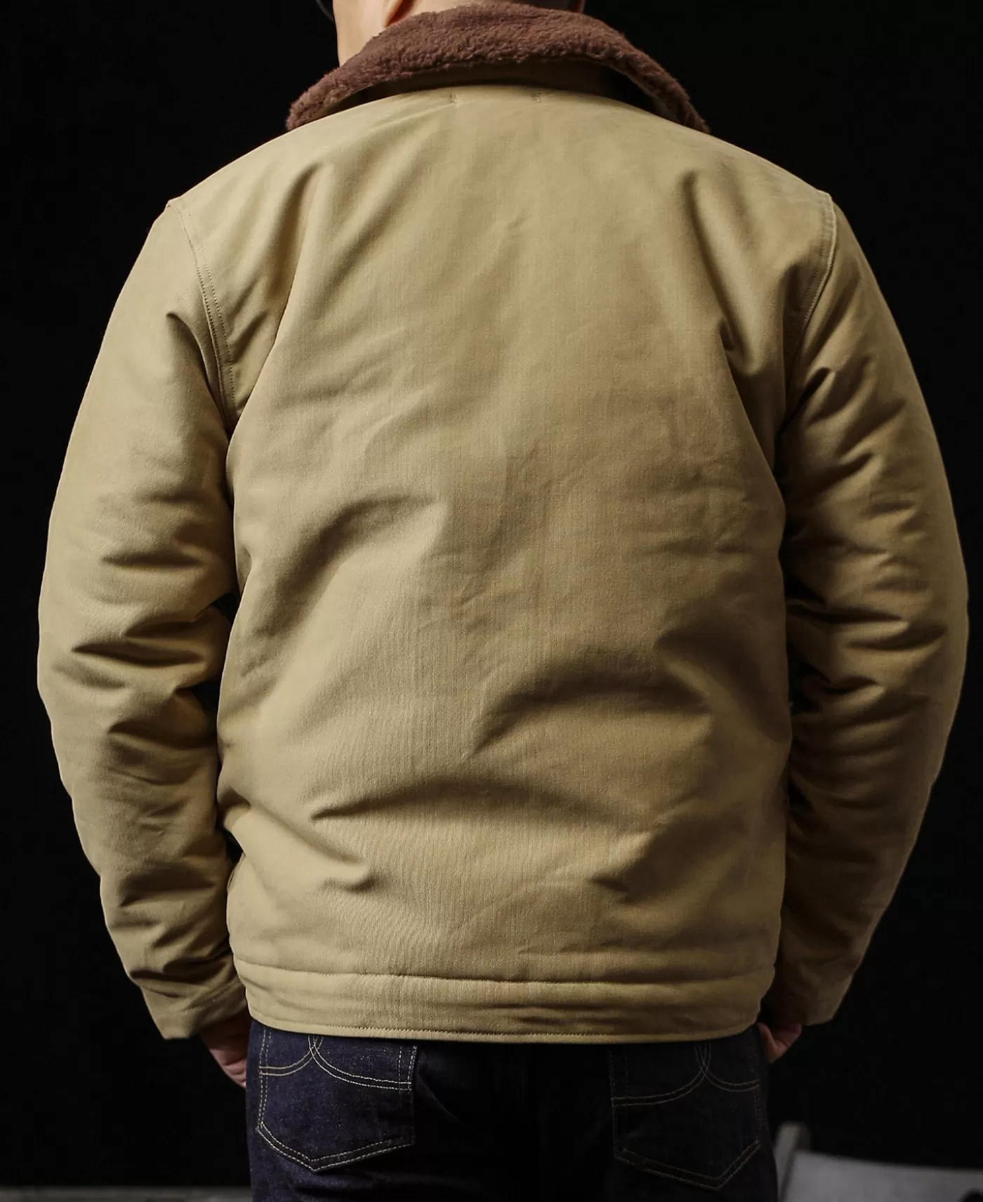 s_us_navy_n_deck_jacket__costeffective_version_8.webp Shop 1940s US Navy N-1 Deck Jacket - Cost-effective Version Jackets & Coats