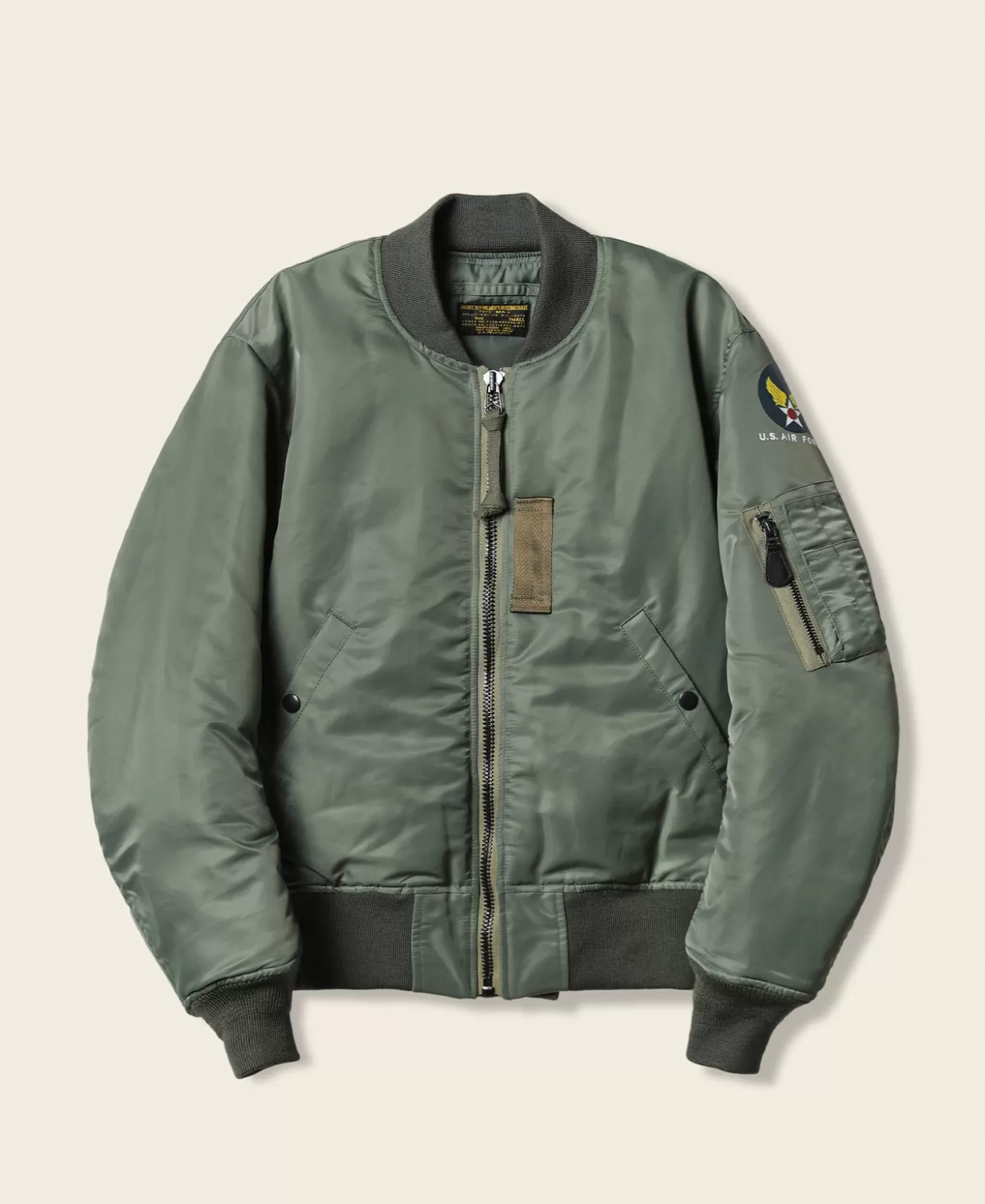 Cheap 1950s USAF Type MA-1 Flight Jacket Jackets & Coats