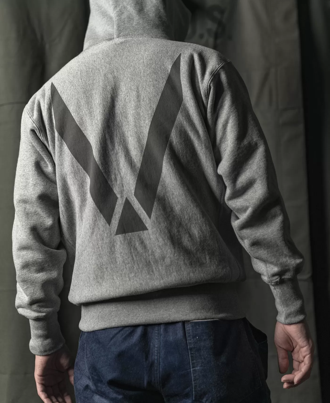 s_usafa__oz_reverse_weave_hoodie__gray_3.webp Fashion 1970s USAFA 18 oz Reverse Weave Hoodie - Sweatshirts & Hoodies