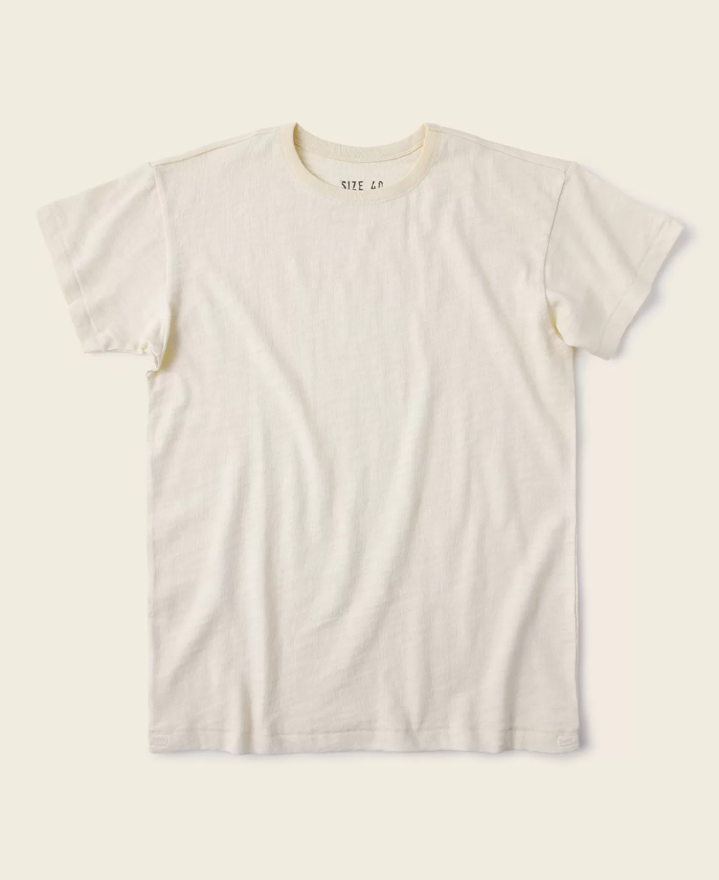 Cheap 1940s USN Slub Cotton Crew T-Shirt Short Sleeve T-Shirts