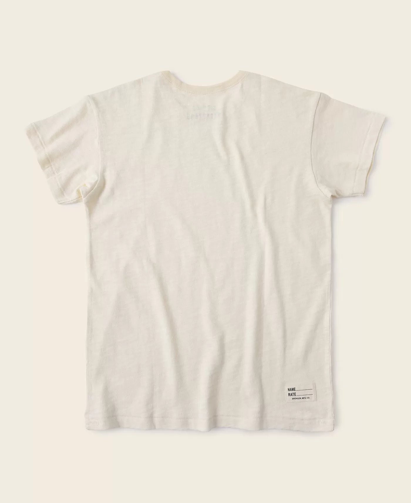 Cheap 1940s USN Slub Cotton Crew T-Shirt Short Sleeve T-Shirts