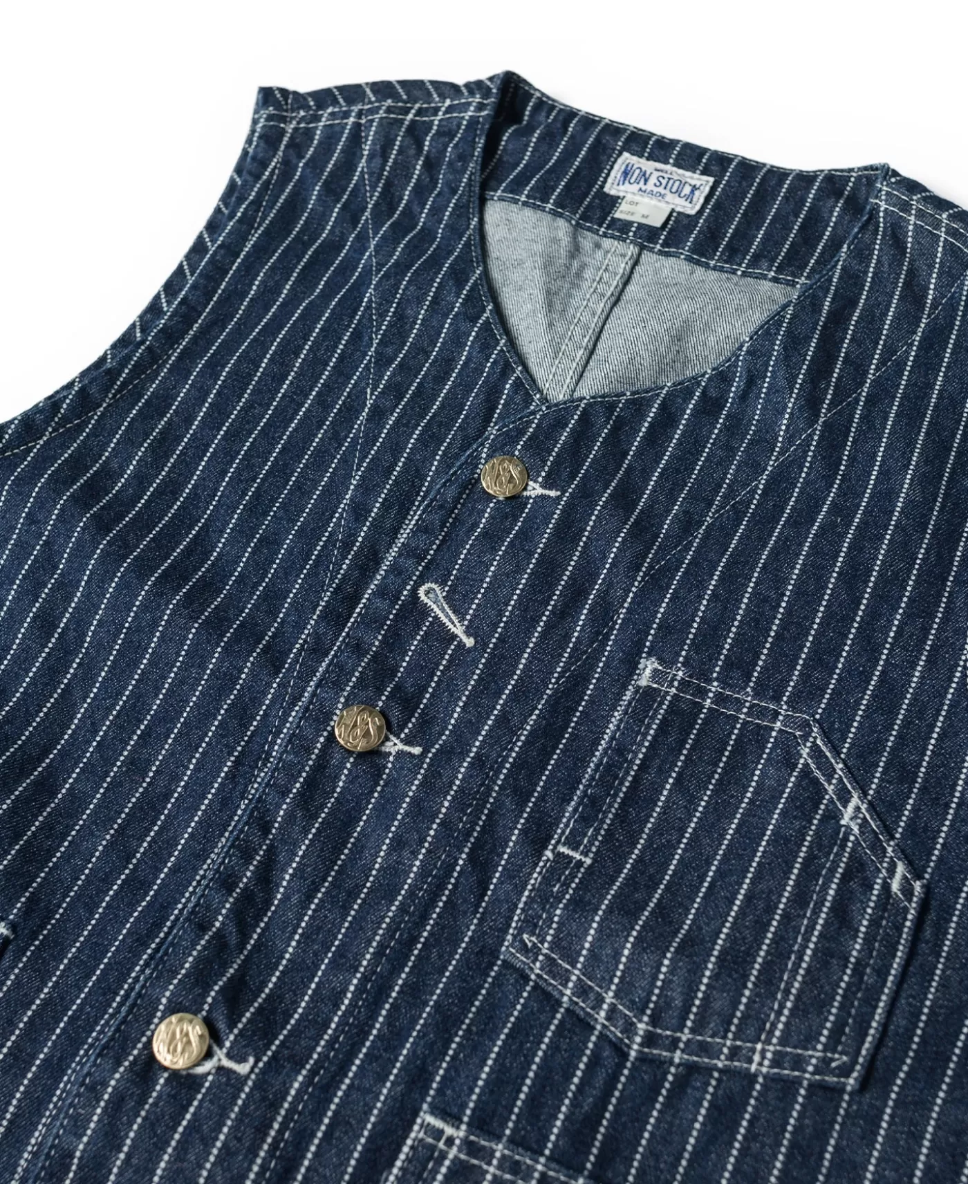 s_wabash_railway_work_vest_8.webp Flash Sale 1930s Wabash Railway Work Vest Vests