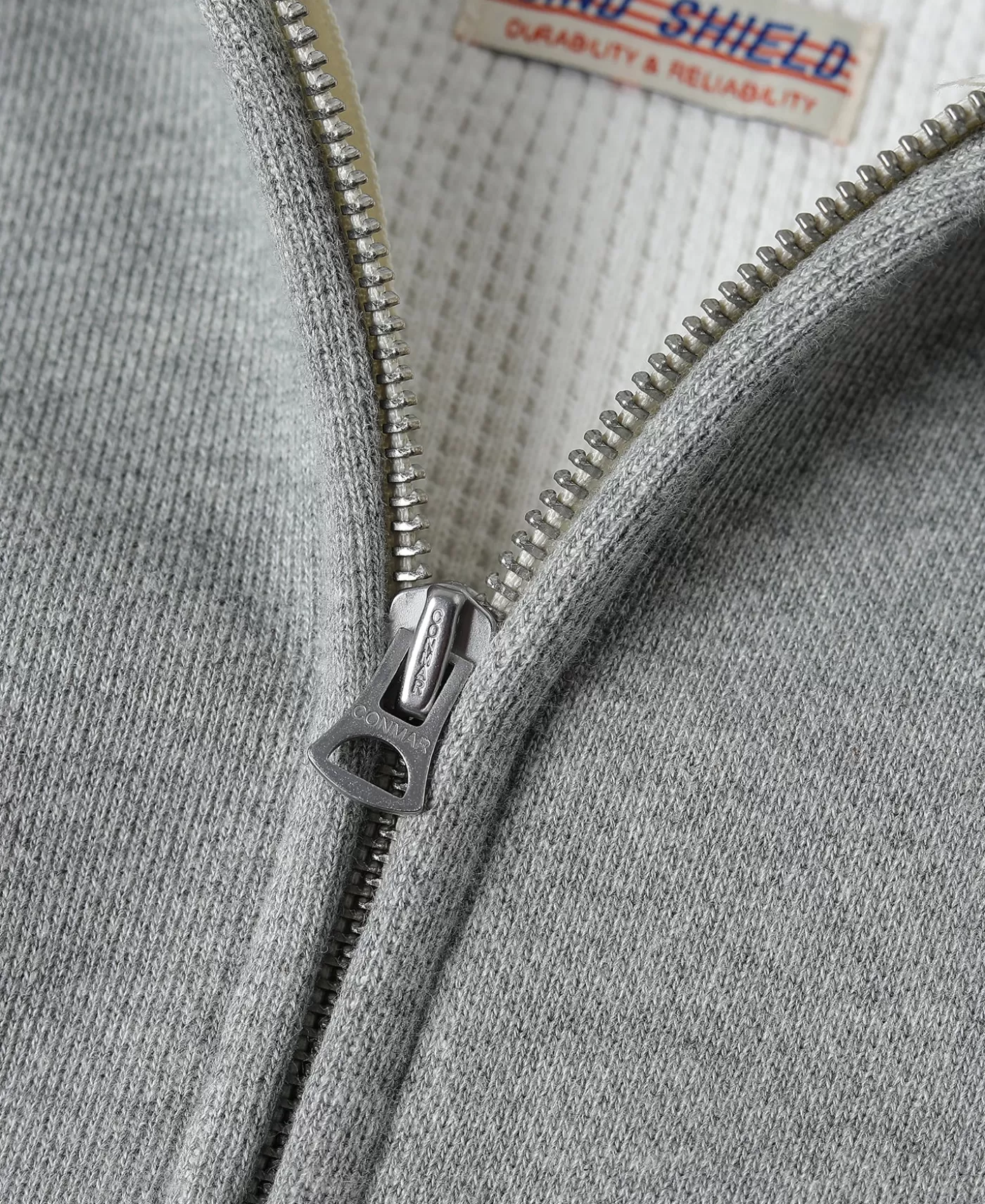 s_wind_shield_fullzip_thermal_hoodie__gray_7.webp Store 1950s Wind Shield Full-Zip Thermal Hoodie - Sweatshirts & Hoodies | Jackets & Coats