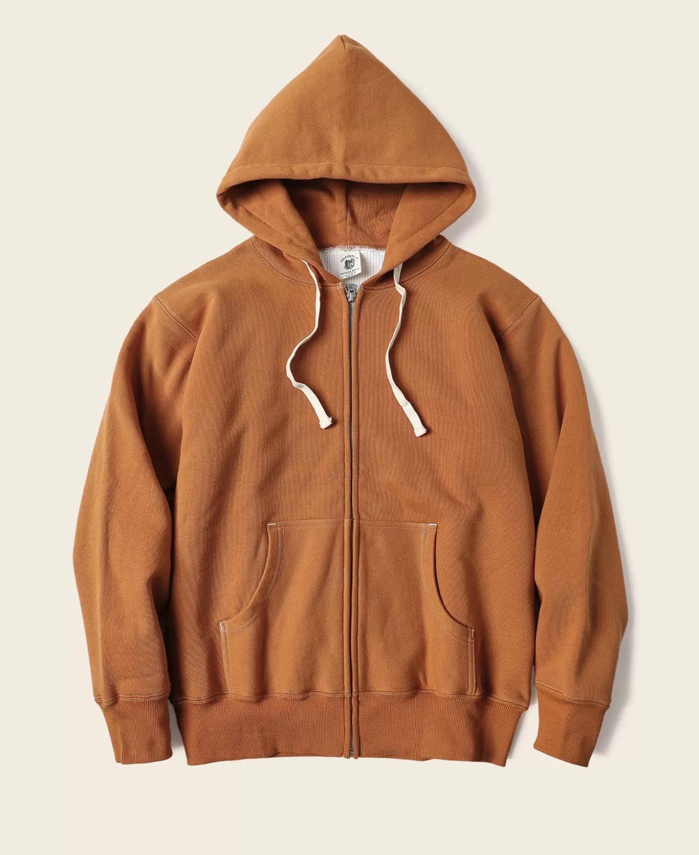 Clearance 1950s Wind Shield Full-Zip Thermal Hoodie - Sweatshirts & Hoodies | Jackets & Coats