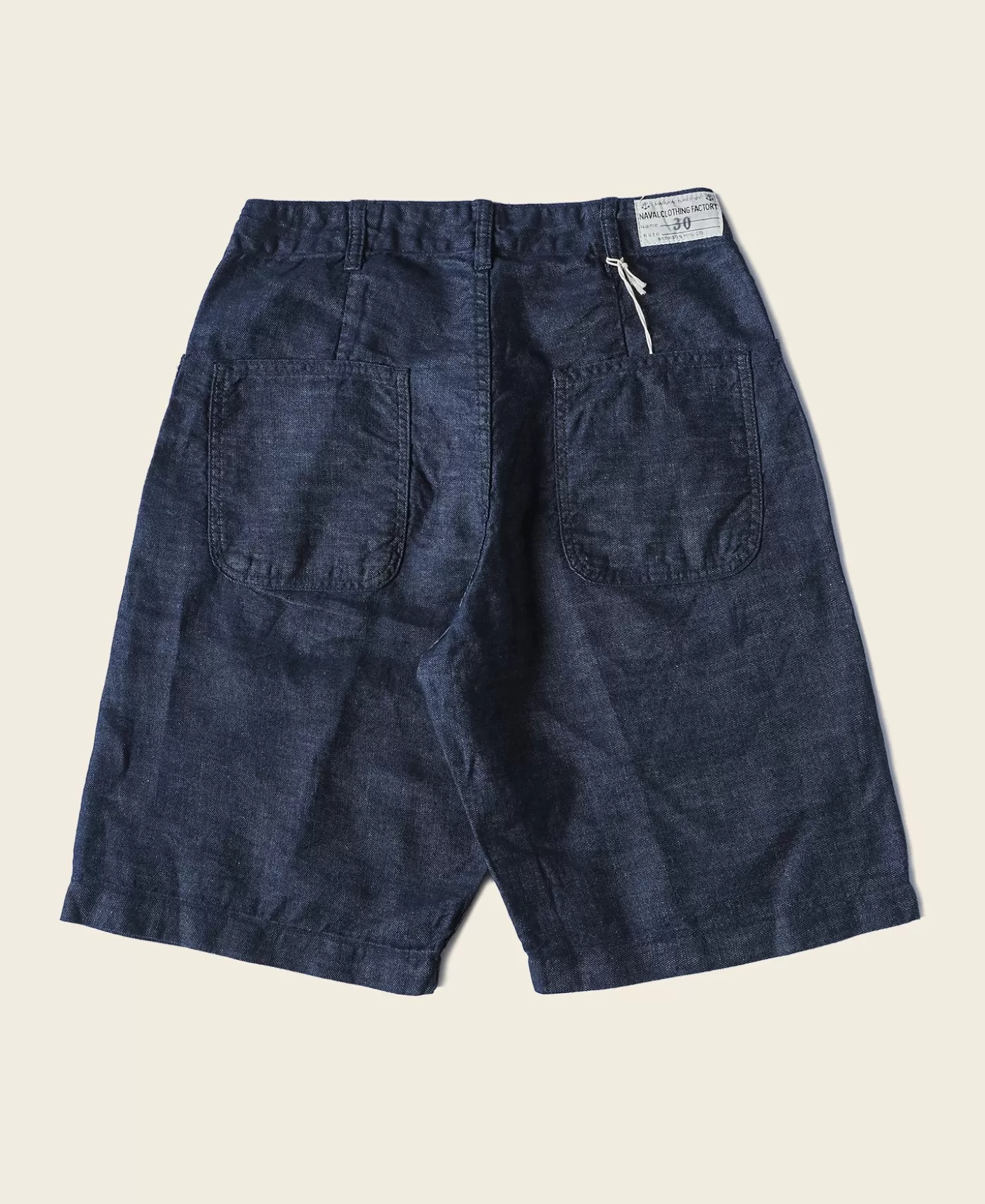 Shop 1940s WWII USN 10.5 oz Denim Dungaree Deck Shorts Shorts