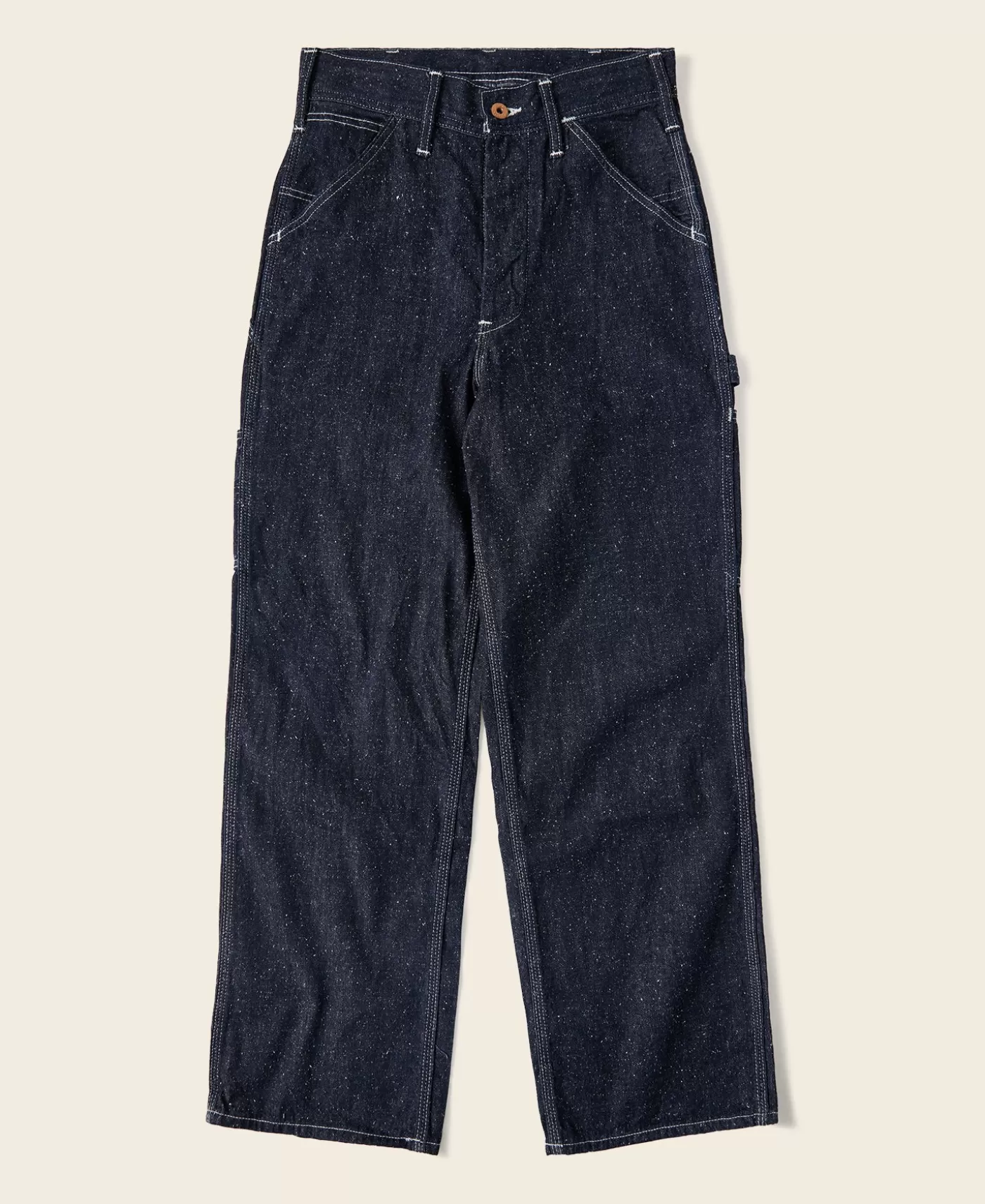 Outlet Slub Pearl Yarn Denim Carpenter Pants Jeans | Pants & Trousers