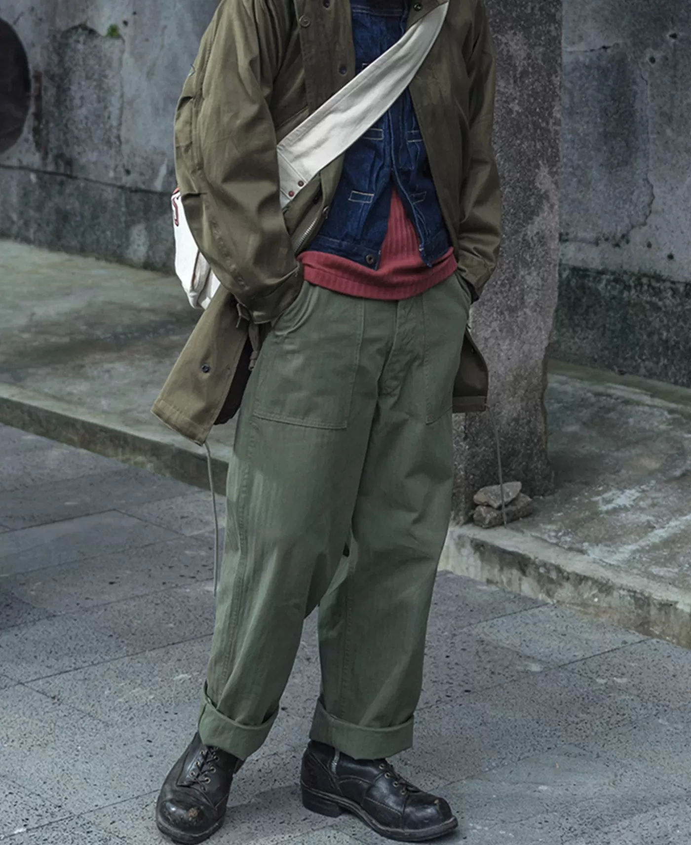 st_a_od_utility_fatigue_pants_4.webp Cheap 1947 1st 838A Utility Fatigue Pants Pants & Trousers