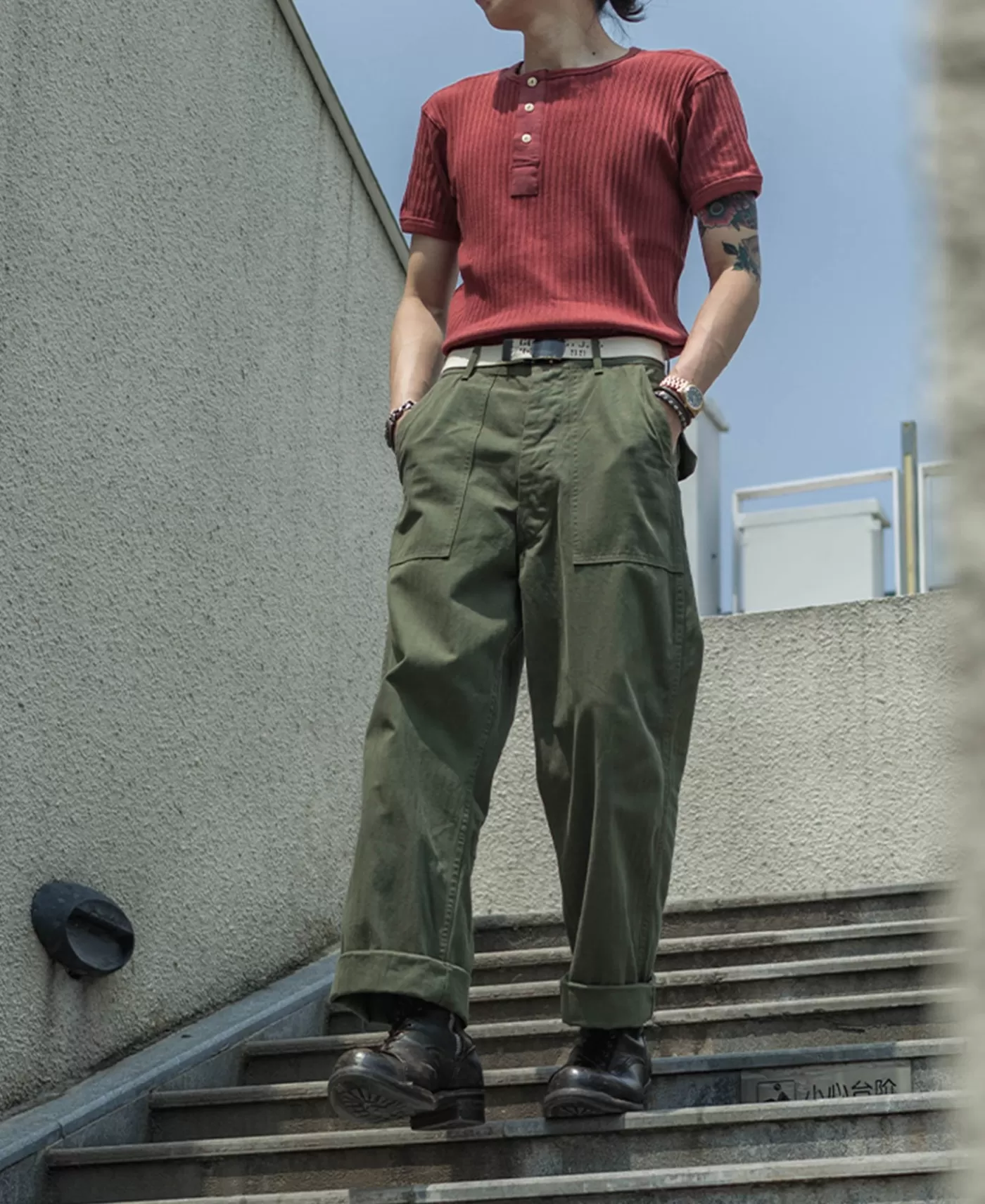 st_a_od_utility_fatigue_pants_5.webp Cheap 1947 1st 838A Utility Fatigue Pants Pants & Trousers