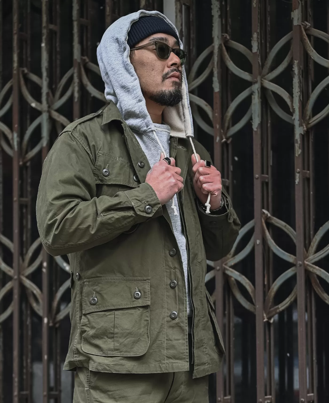 st_model_tropical_jungle_fatigue_jacket_7.webp New 1963 1st Model Tropical Jungle Fatigue Jacket Jackets & Coats