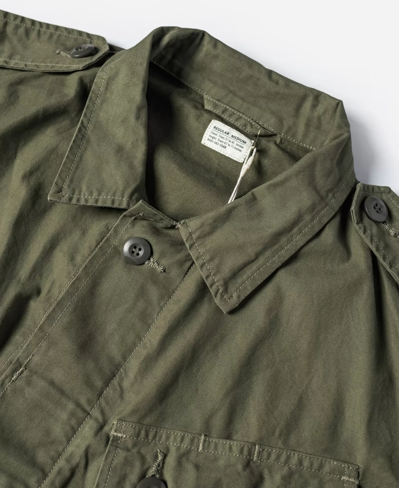 st_model_tropical_jungle_fatigue_jacket_9.webp New 1963 1st Model Tropical Jungle Fatigue Jacket Jackets & Coats