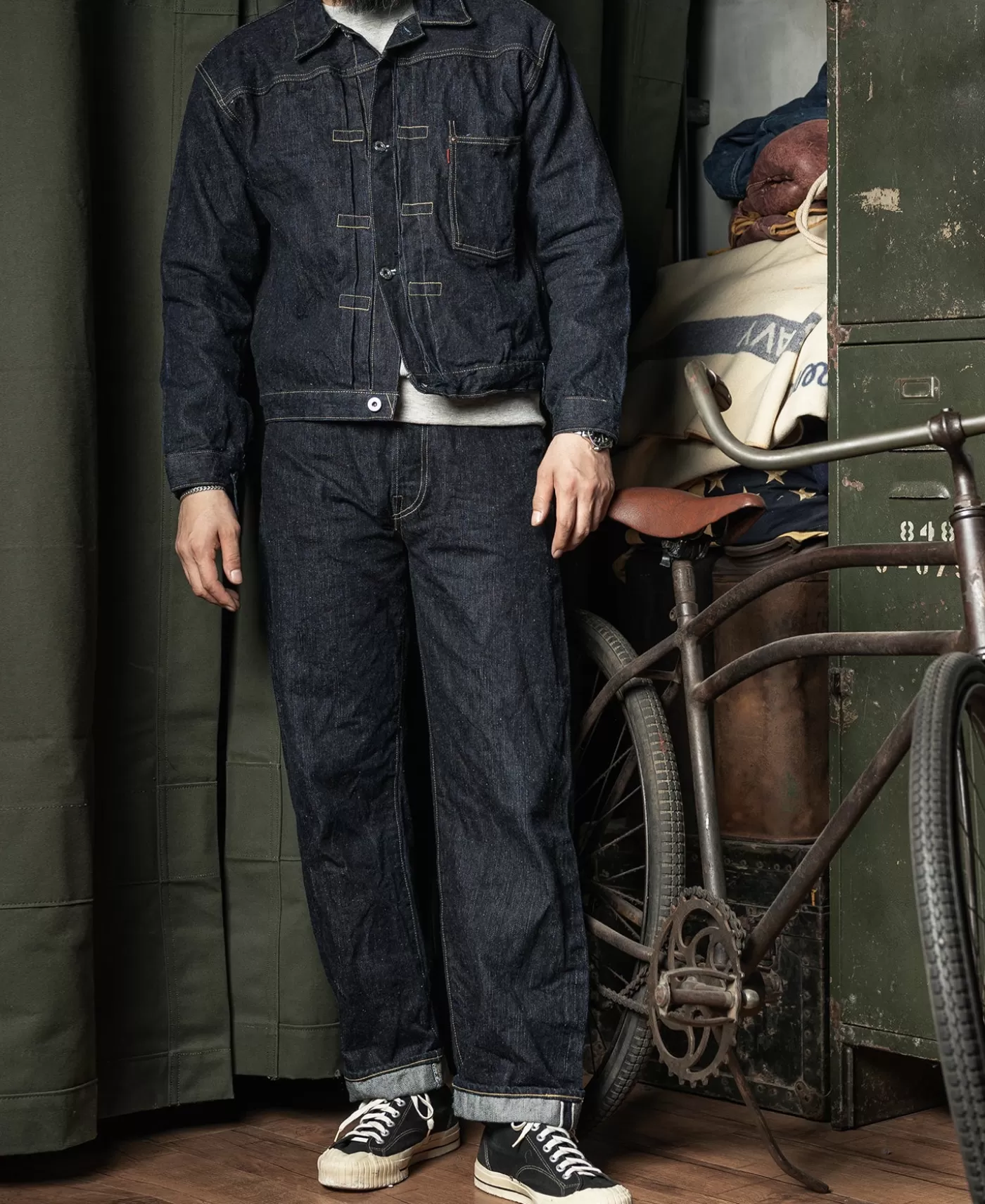 sxx__war_simplified_model_selvedge_denim_jeans_5.webp Cheap S801XX 1943 War Simplified Model Selvedge Denim Jeans Jeans | Pants & Trousers