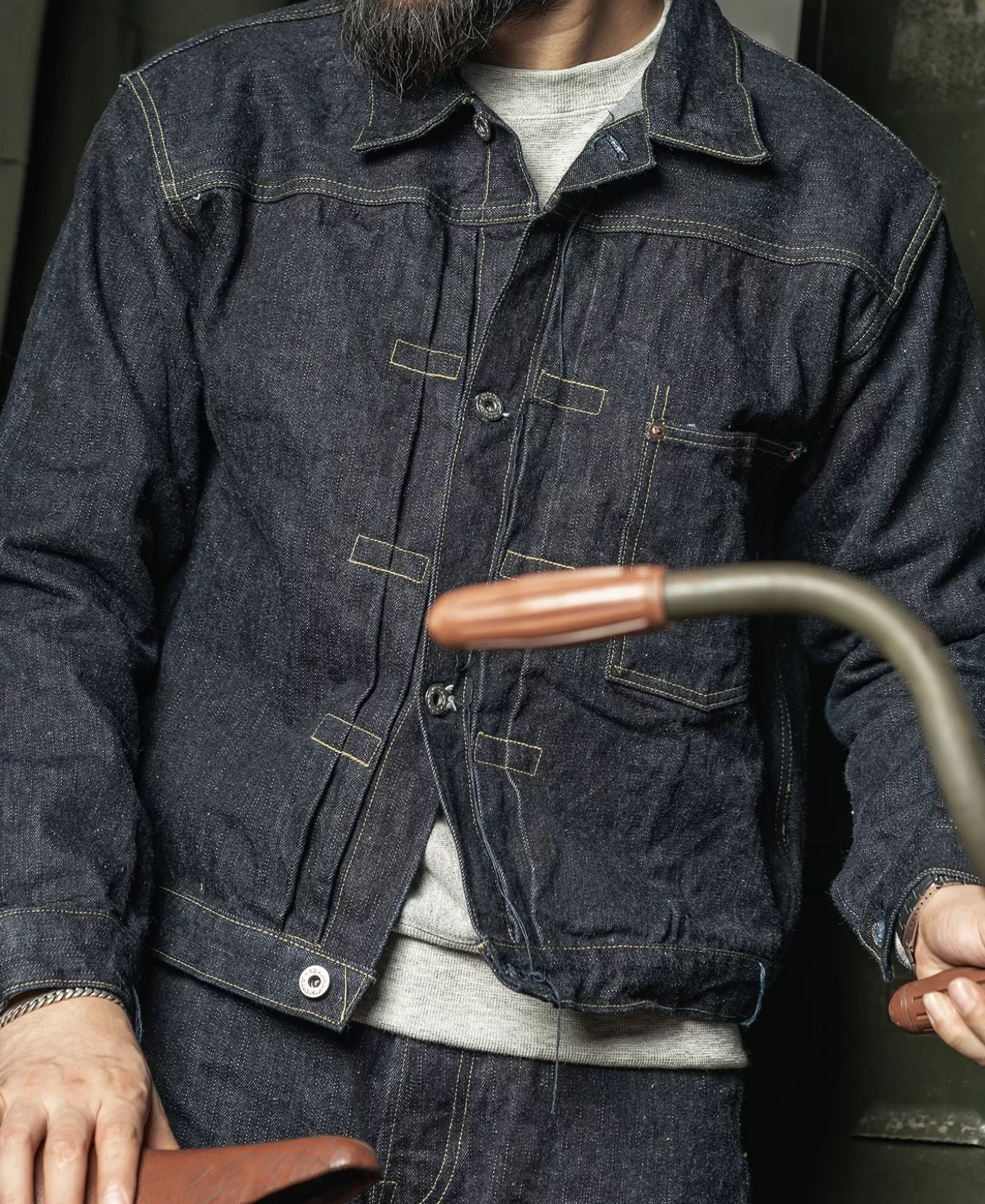 sxx__war_simplified_model_st_selvedge_denim_jacket_2.webp New S806XX 1943 War Simplified Model 1st Selvedge Denim Jacket Denim Jackets | Jackets & Coats