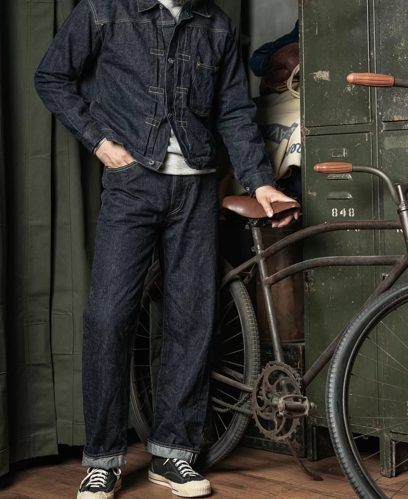 sxx__war_simplified_model_st_selvedge_denim_jacket_5.webp New S806XX 1943 War Simplified Model 1st Selvedge Denim Jacket Denim Jackets | Jackets & Coats