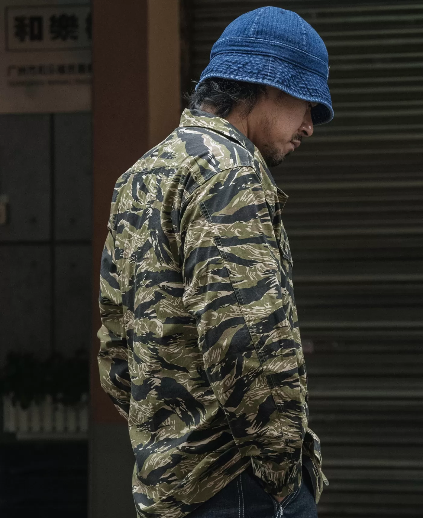 tiger_stripe_camo_tropical_jungle_fatigue_jacket_4.webp Best Sale Tropical Jungle Fatigue Jacket Jackets & Coats