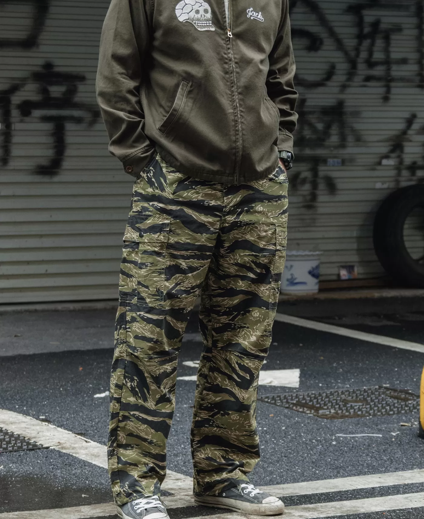 tiger_stripe_camo_tropical_jungle_fatigue_pants_4.webp Cheap Tropical Jungle Fatigue Pants Pants & Trousers