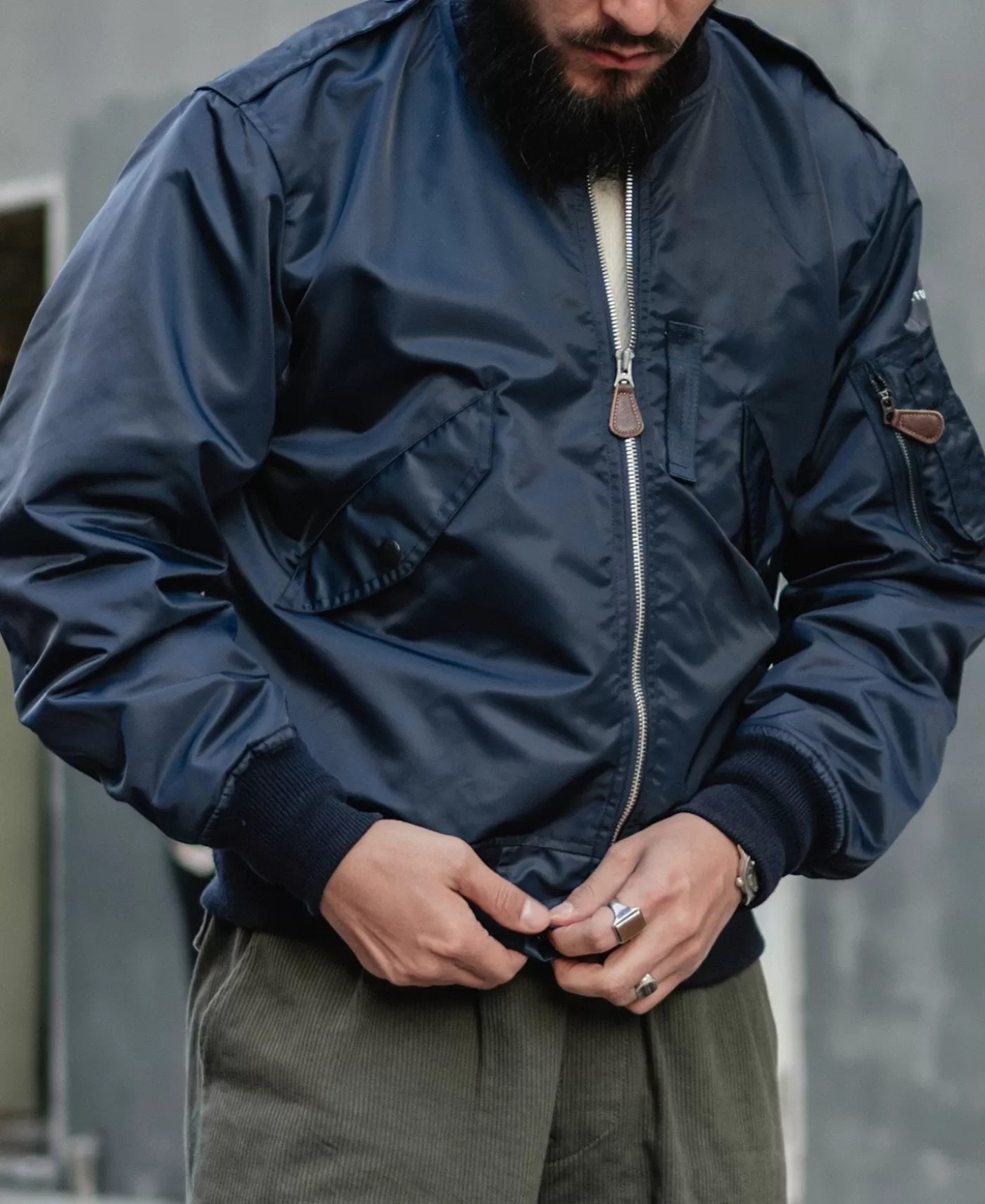 us_air_force_type_la_flight_jacket_4.webp Flash Sale US Air Force Type L-2A Flight Jacket Jackets & Coats